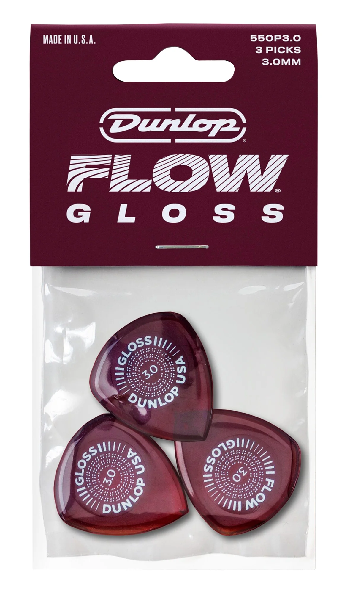 3 Dunlop Flow Gloss 3 Mediators