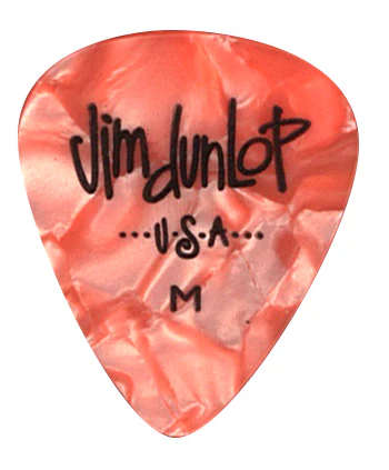 72 Dunlop Genuine Orange MD Picks