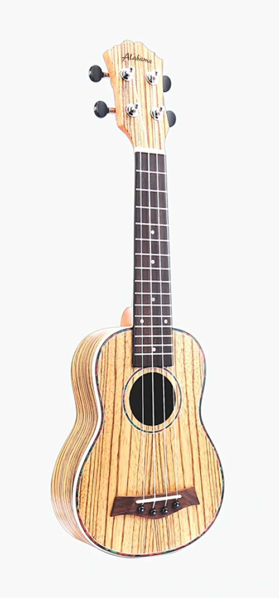Alabama FZU-15S Zebrano Soprano Ukulele