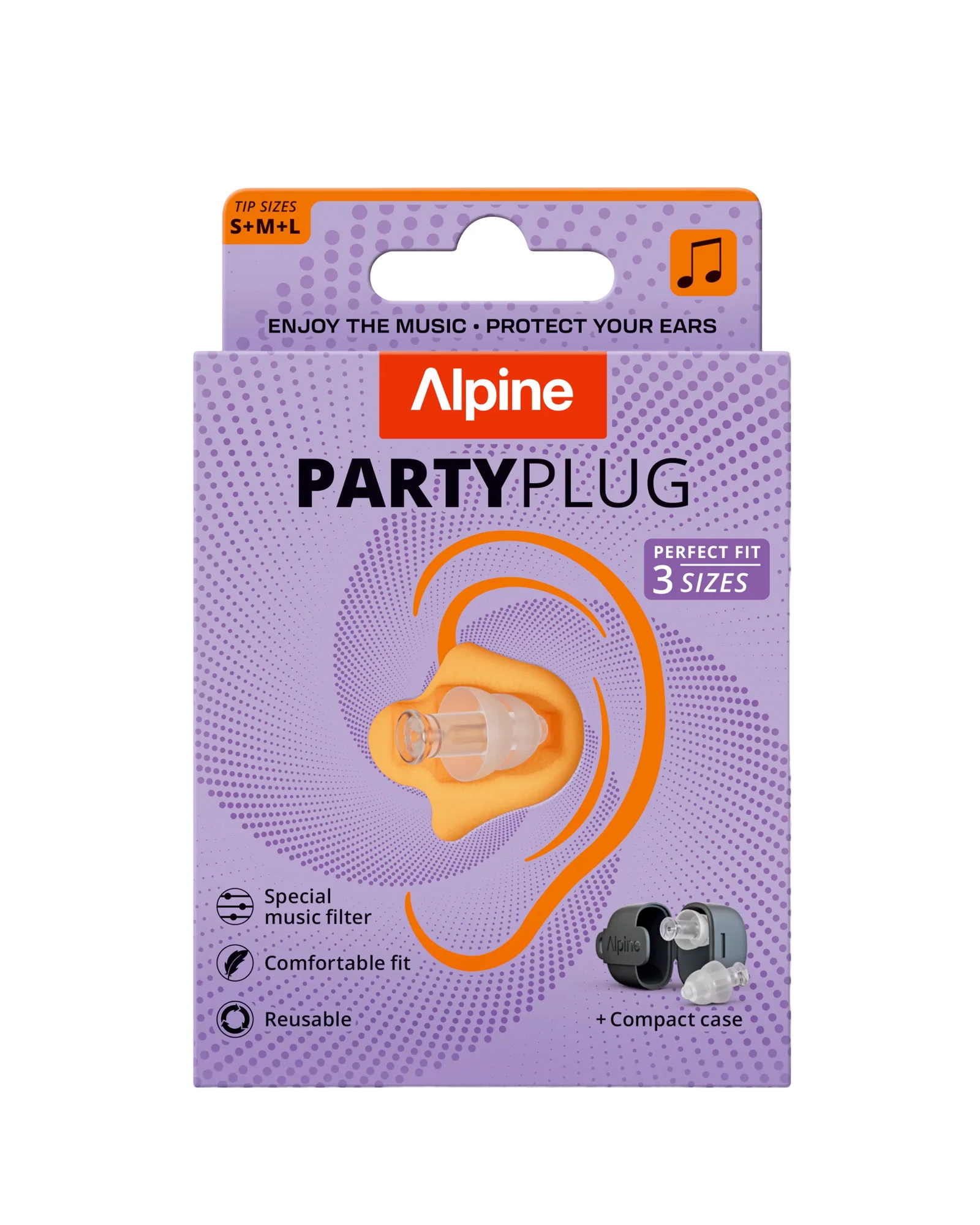 Alpine PPLUG2-TR Partyplug Transparent Plugs - Image 3