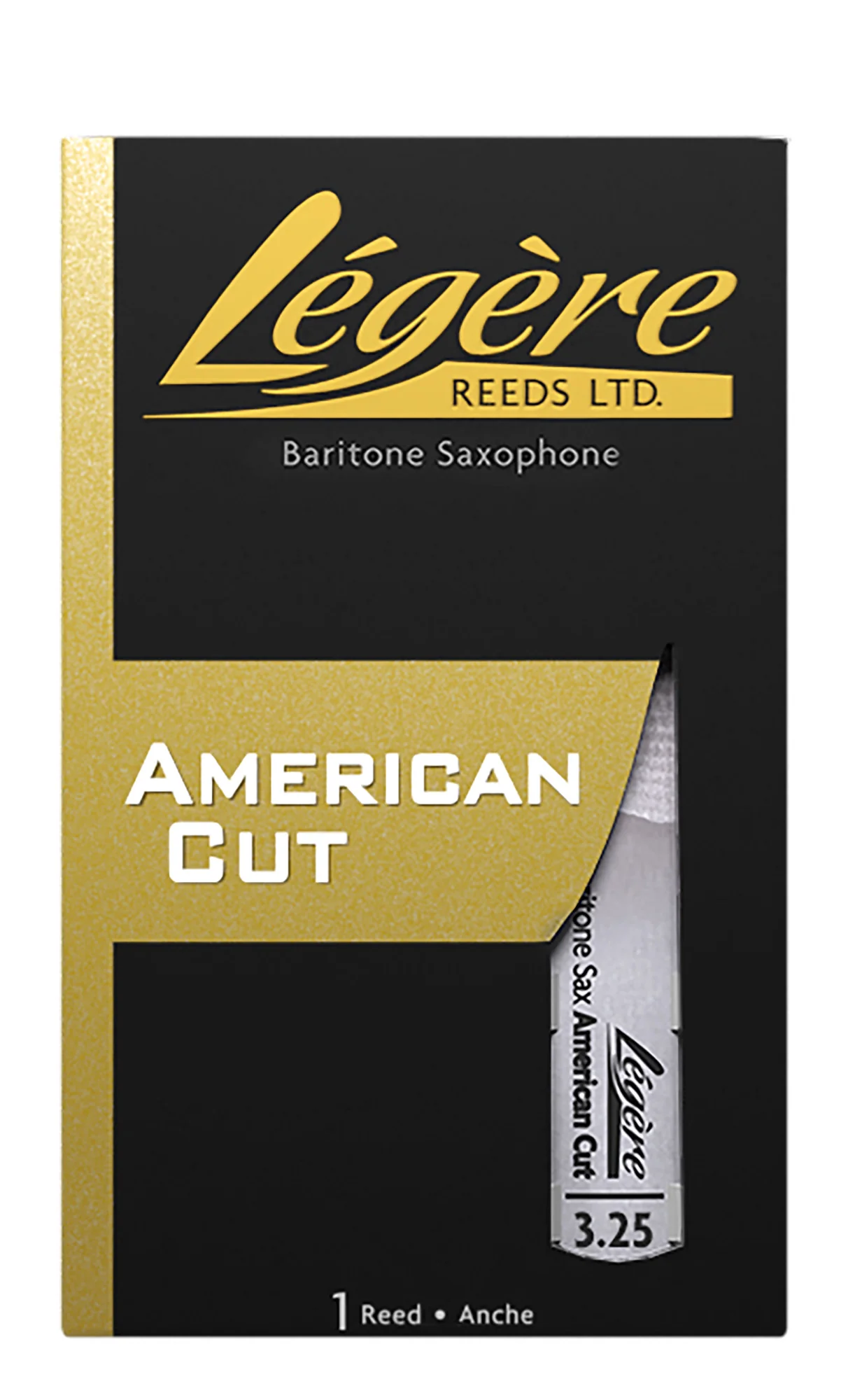 Legere American 3.25 Saxophone Reed for Baritone Saxophone