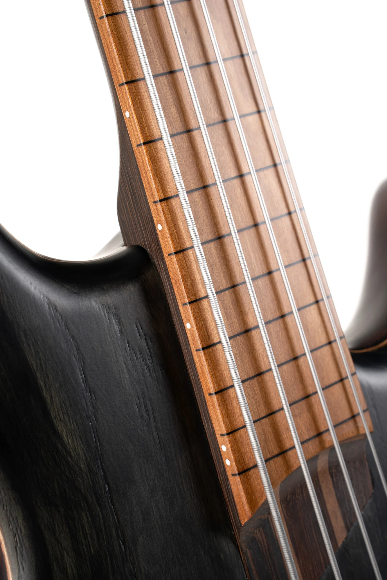 Cort B4 Element Fretless Black - Image 5