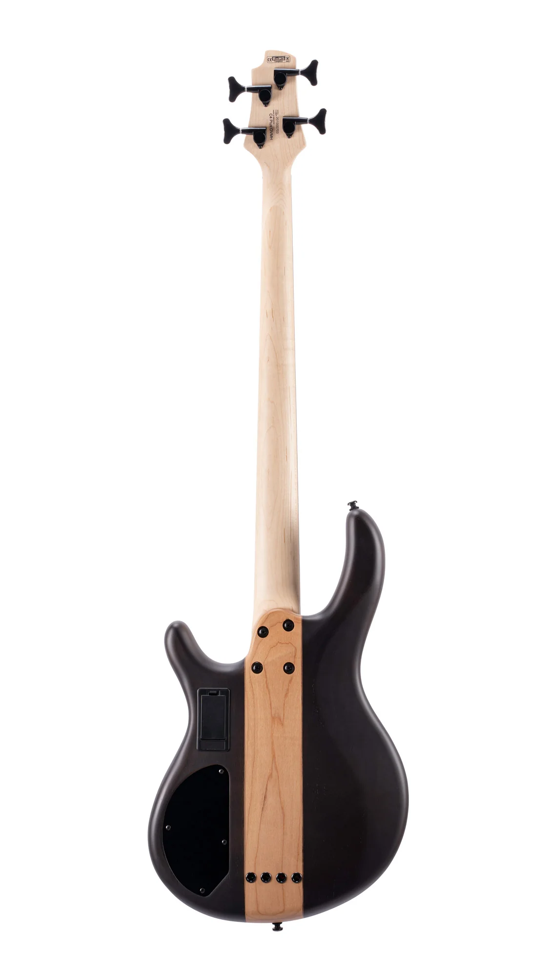 Cort C4 Plus Bass Guitar, Antique Brown Burst - Image 2
