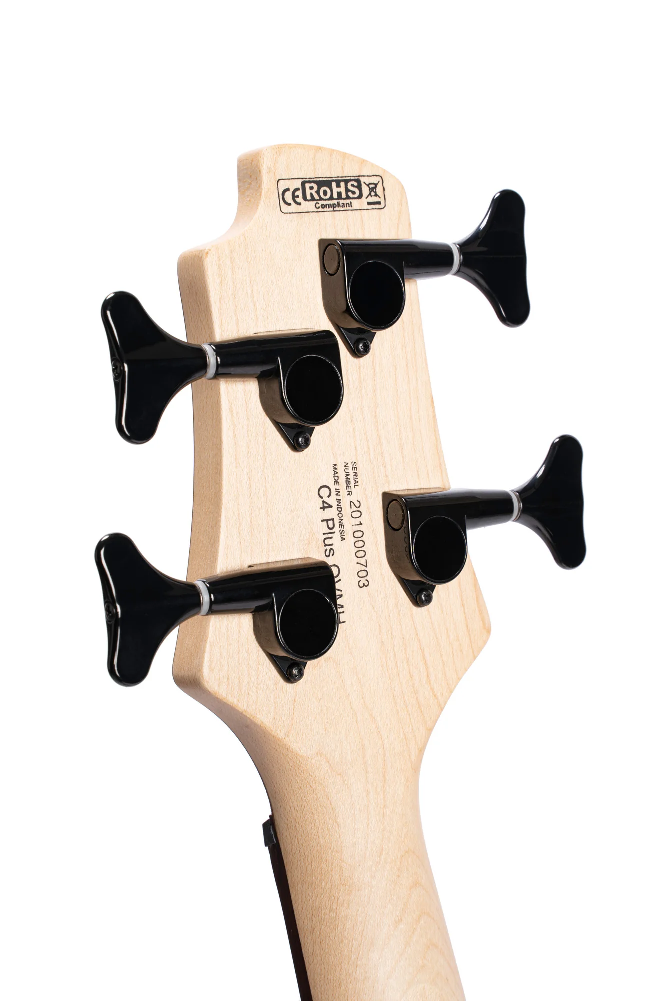 Cort C4 Plus Bass Guitar, Antique Brown Burst - Image 5