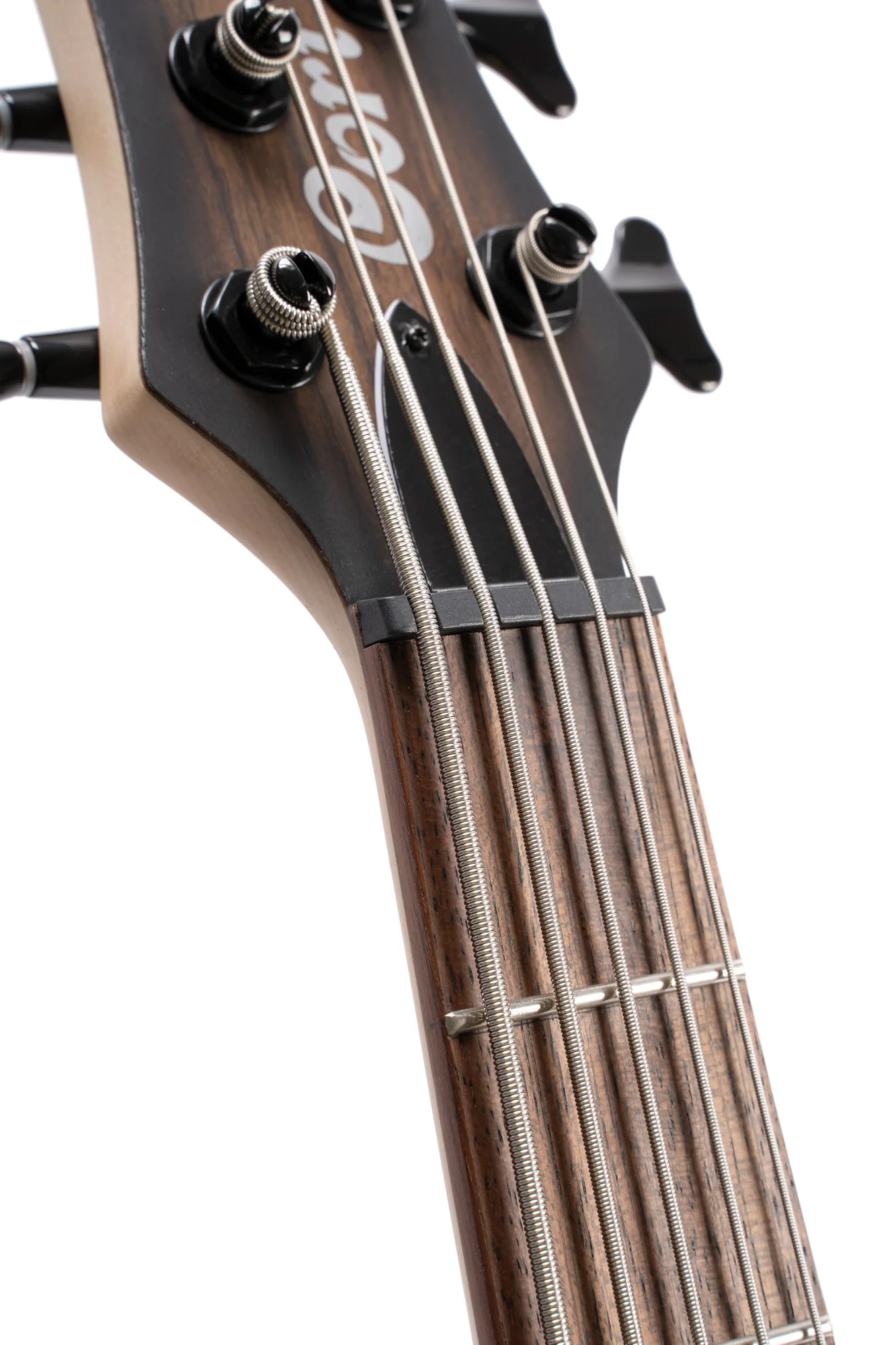 Cort C5 Plus Bass Guitar, Antique Brown Burst - Image 5