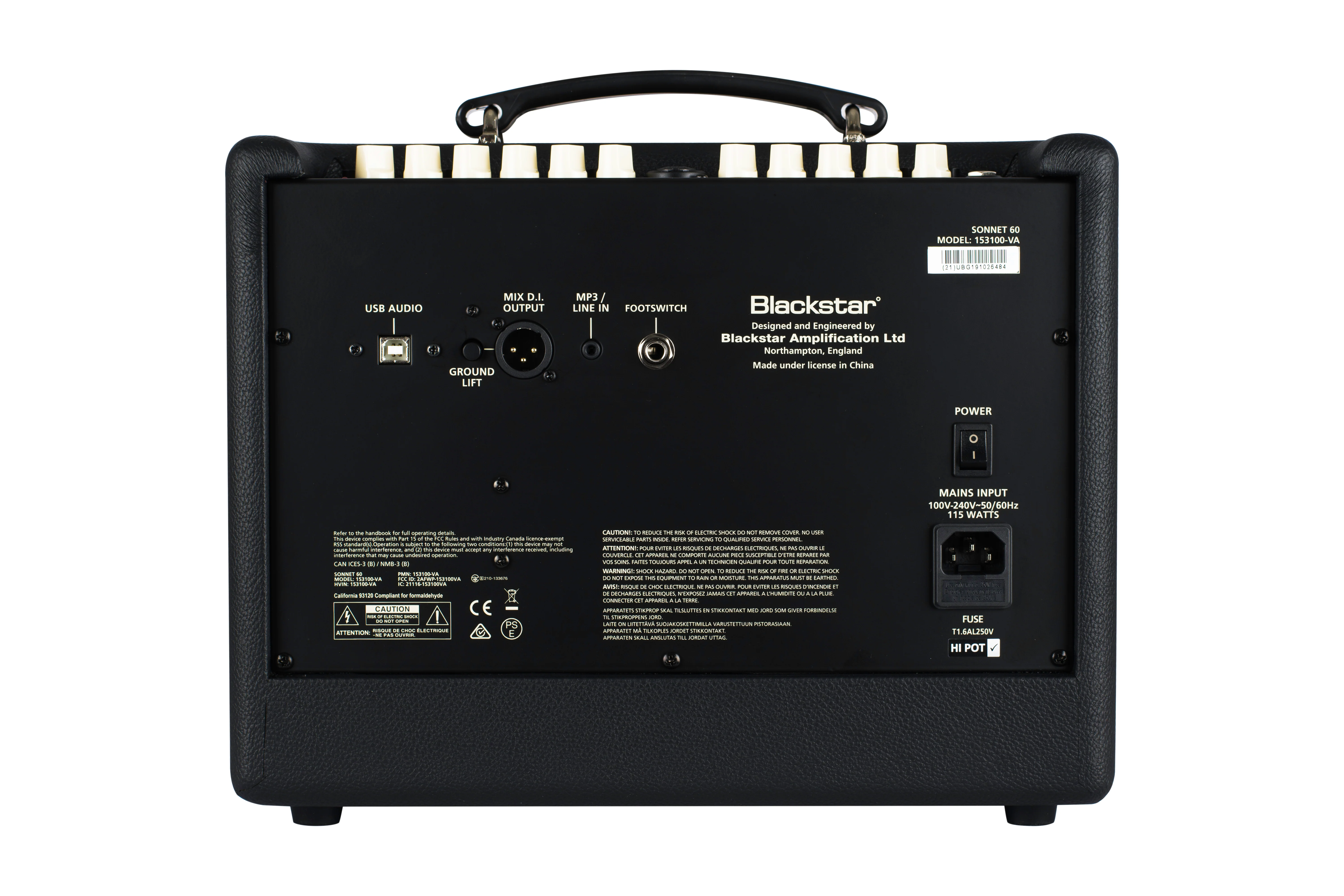 BLACKSTAR SONNET 60 BLACK - Image 3