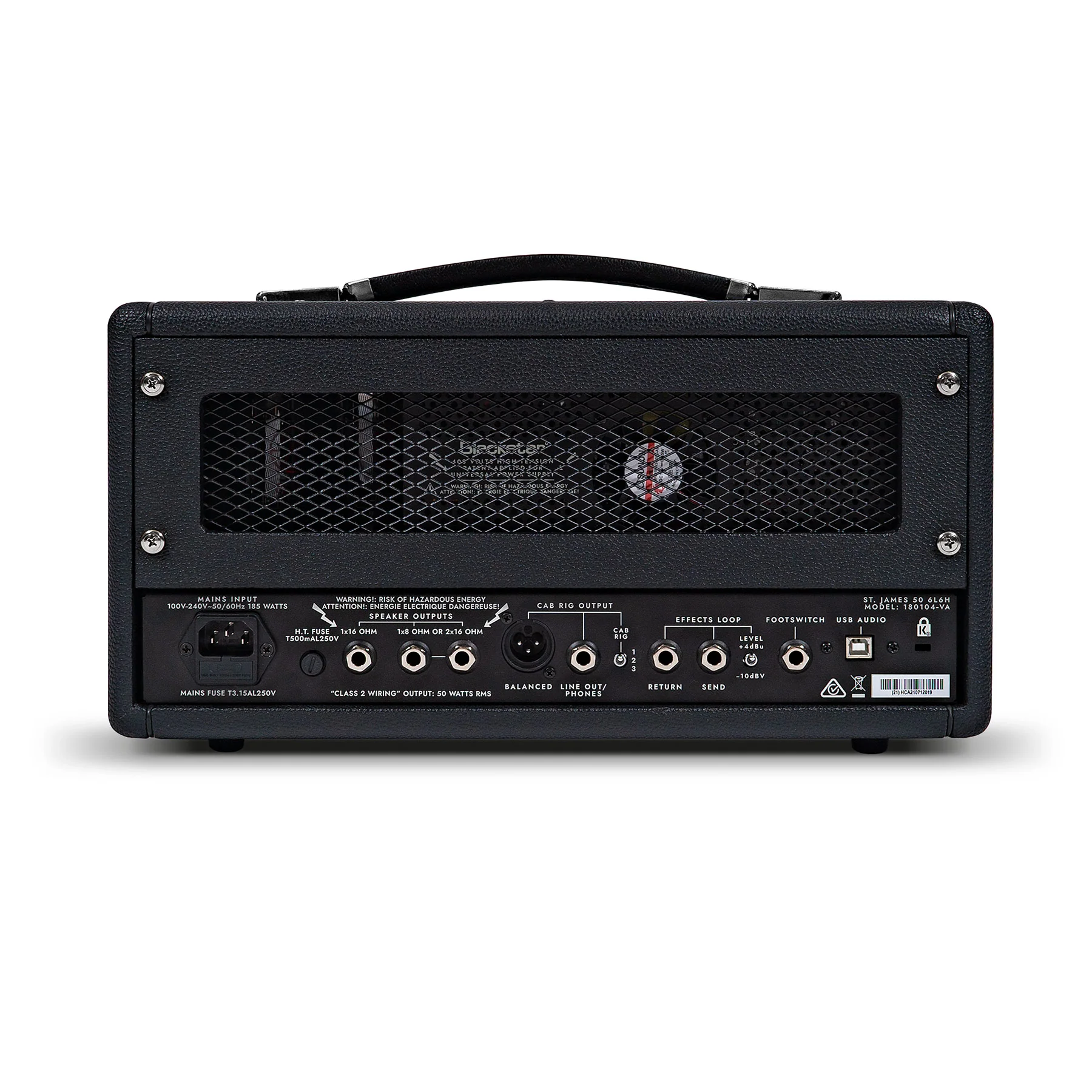 BLACKSTAR ST. JAMES 50 6L6H - BLACK - Image 3