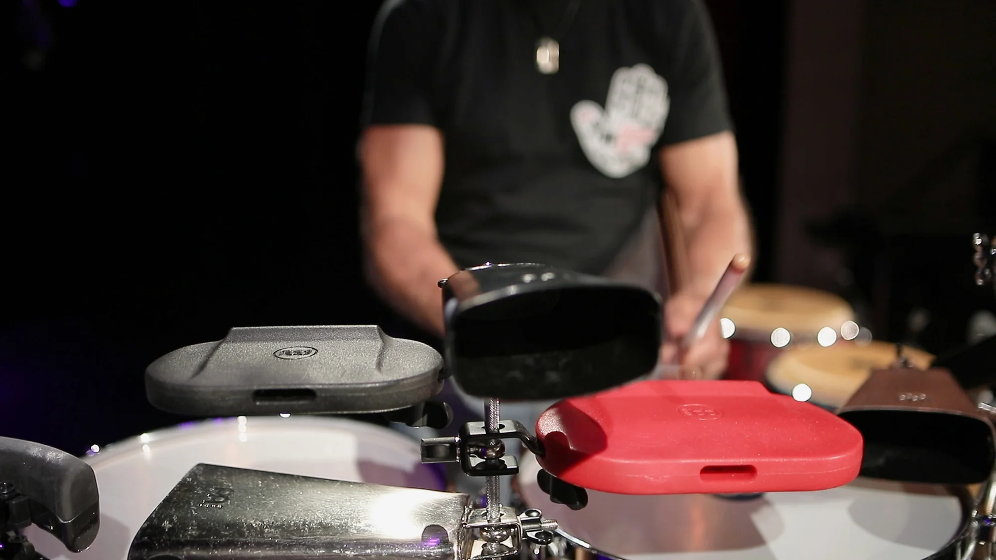 MEINL RED PLASTIC PERCUSSION BLOCK - Image 5