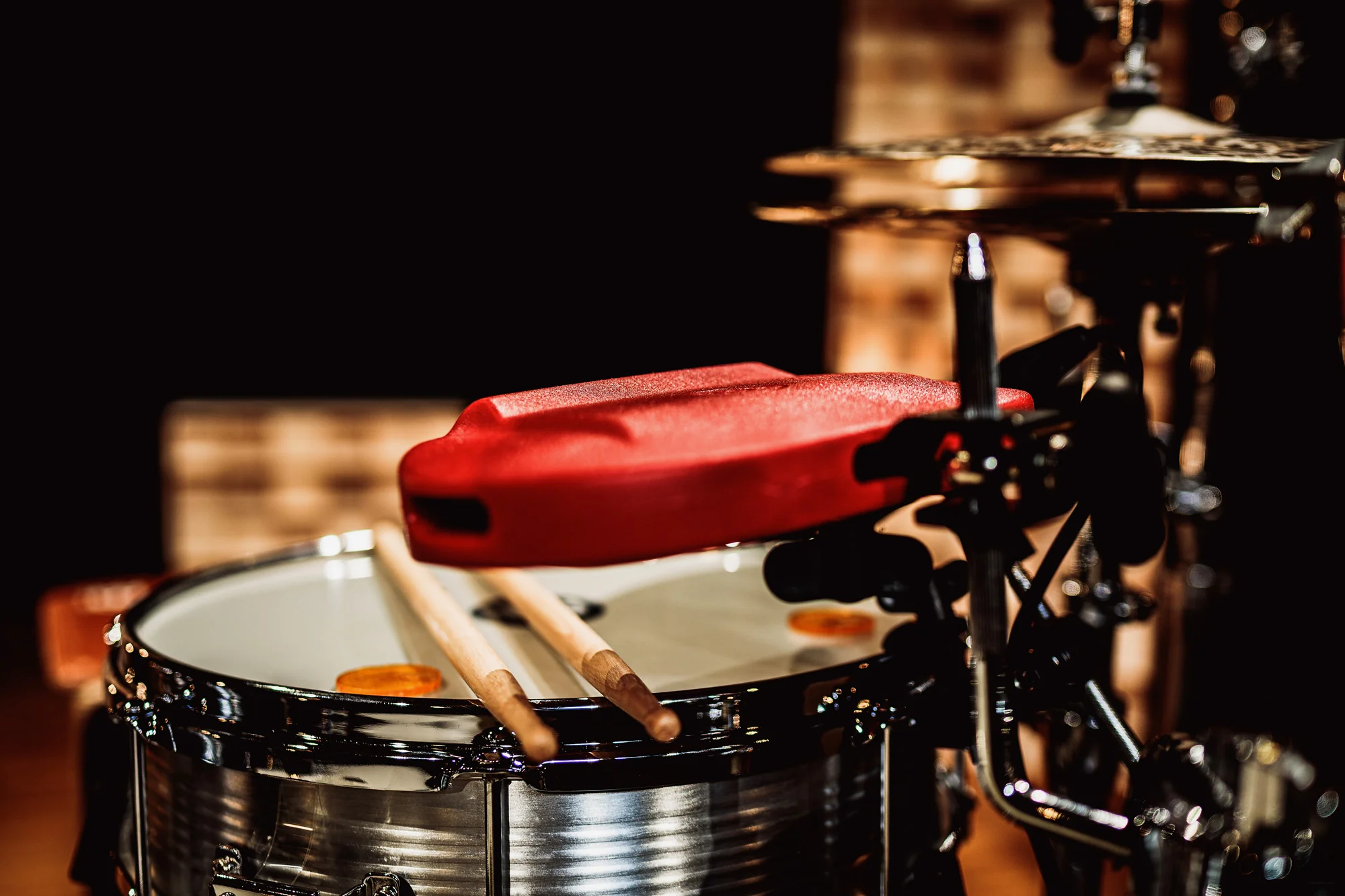 MEINL RED PLASTIC PERCUSSION BLOCK - Image 6
