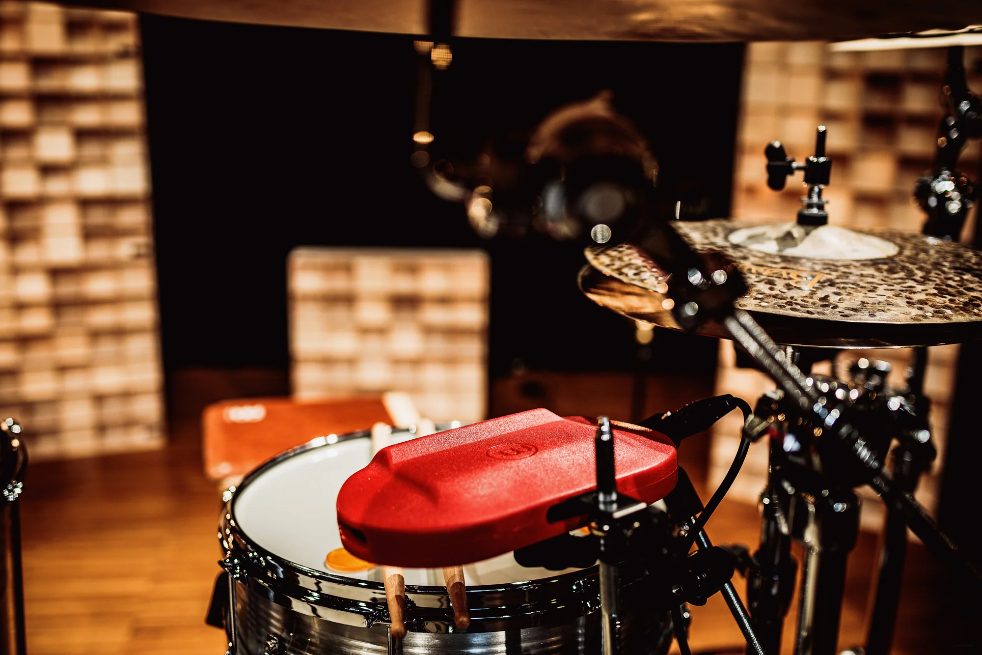 MEINL RED PLASTIC PERCUSSION BLOCK - Image 7