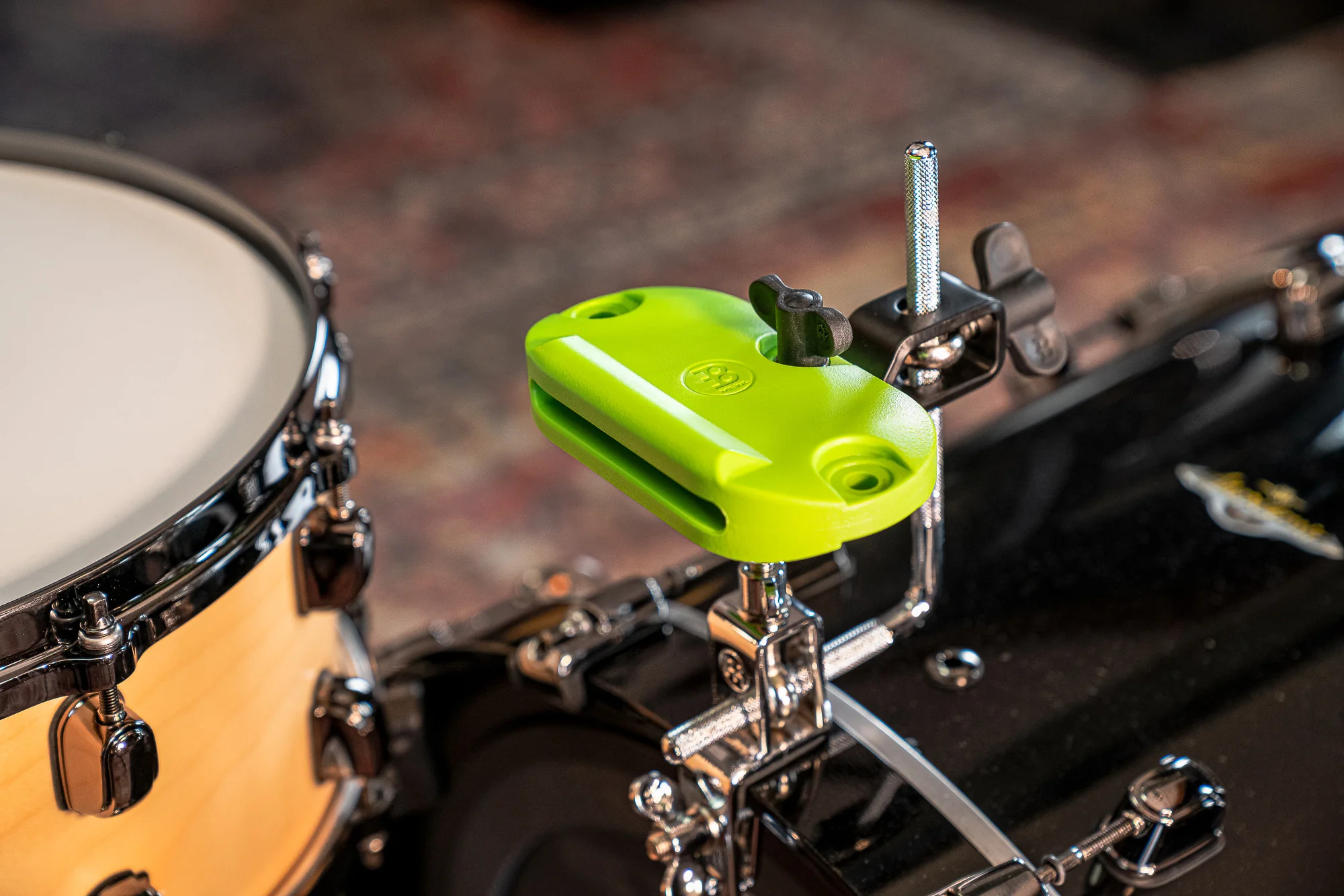 Block Percussion Meinl Green Plastic - Image 3