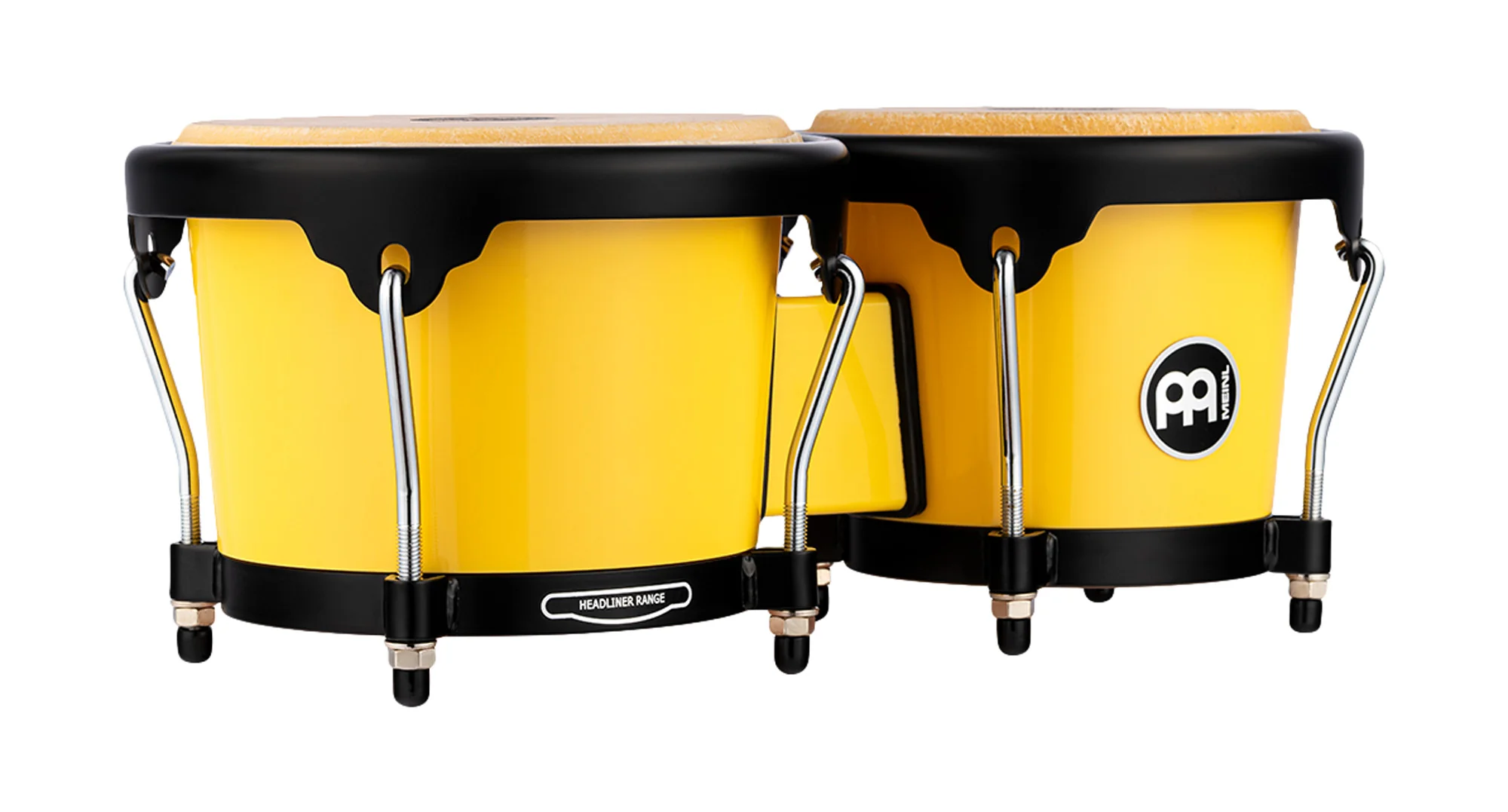 Meinl Bongos ABS Illuminating Yellow HB50IY - Image 2