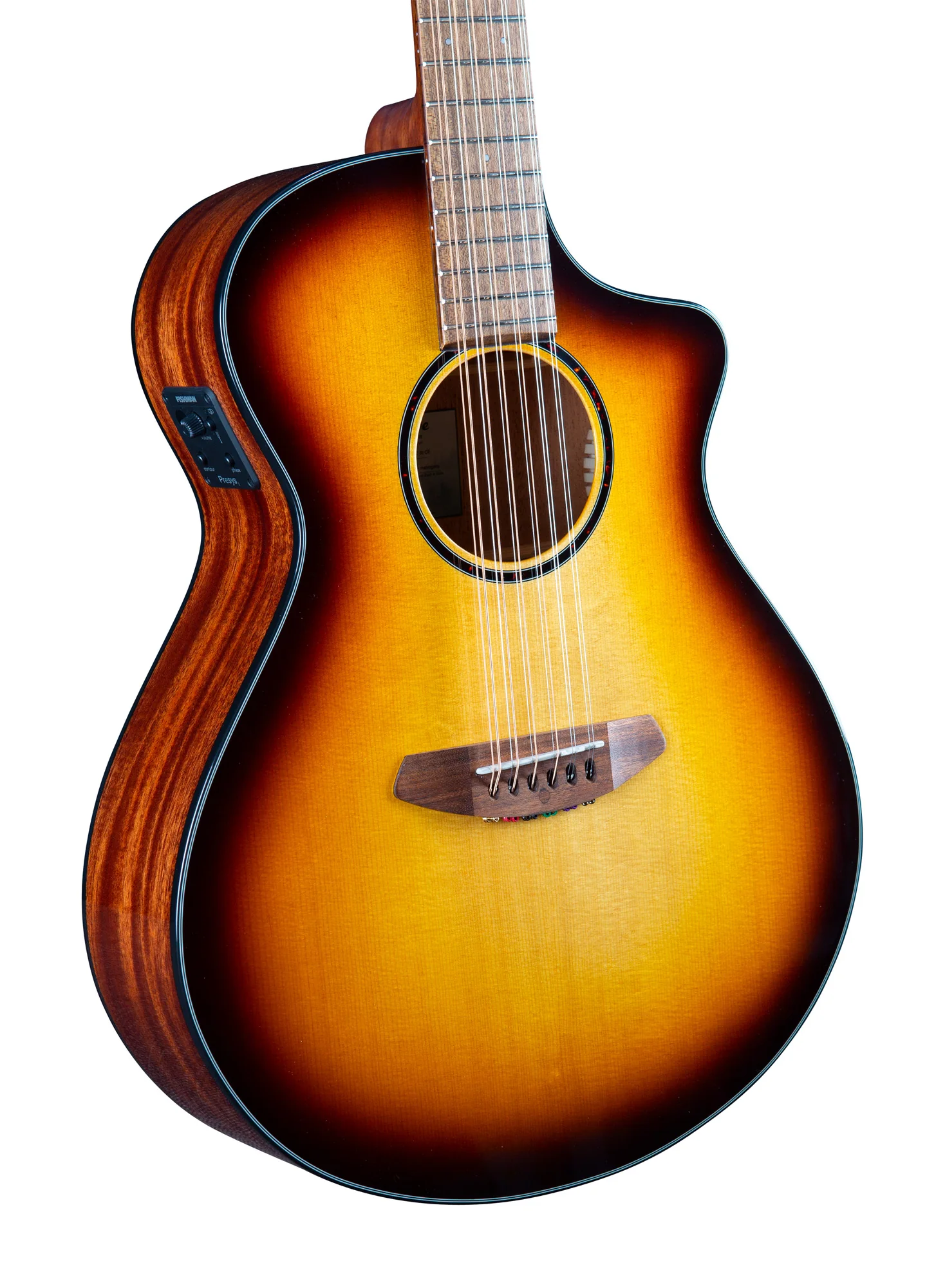 Breedlove Discovery S Concert CE Bass Edgeburst - Image 3
