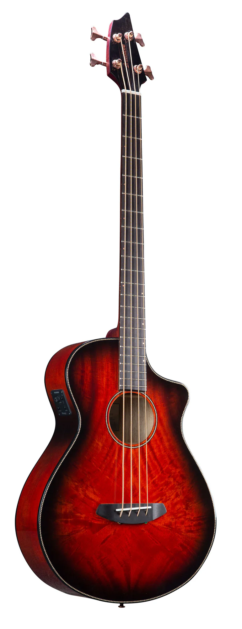 Breedlove Pursuit Exotic S Concert CE Bass Sunset Burst - Image 3