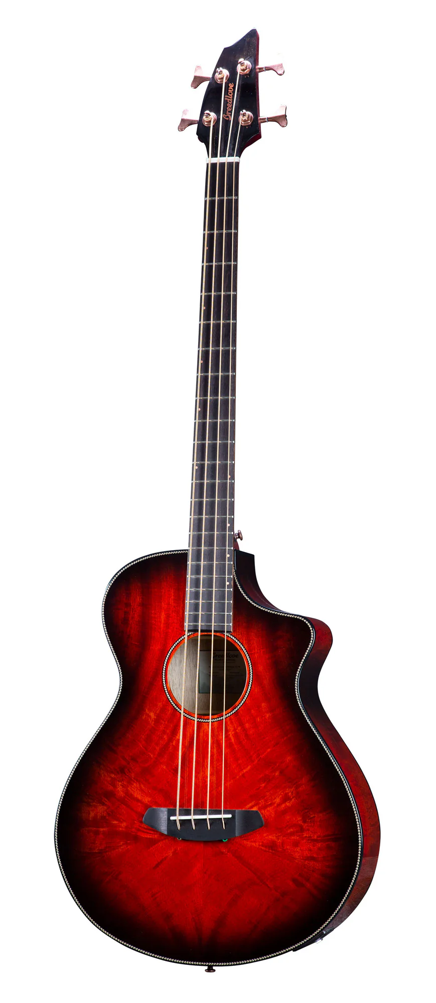 Breedlove Pursuit Exotic S Concert CE Bass Sunset Burst - Image 4