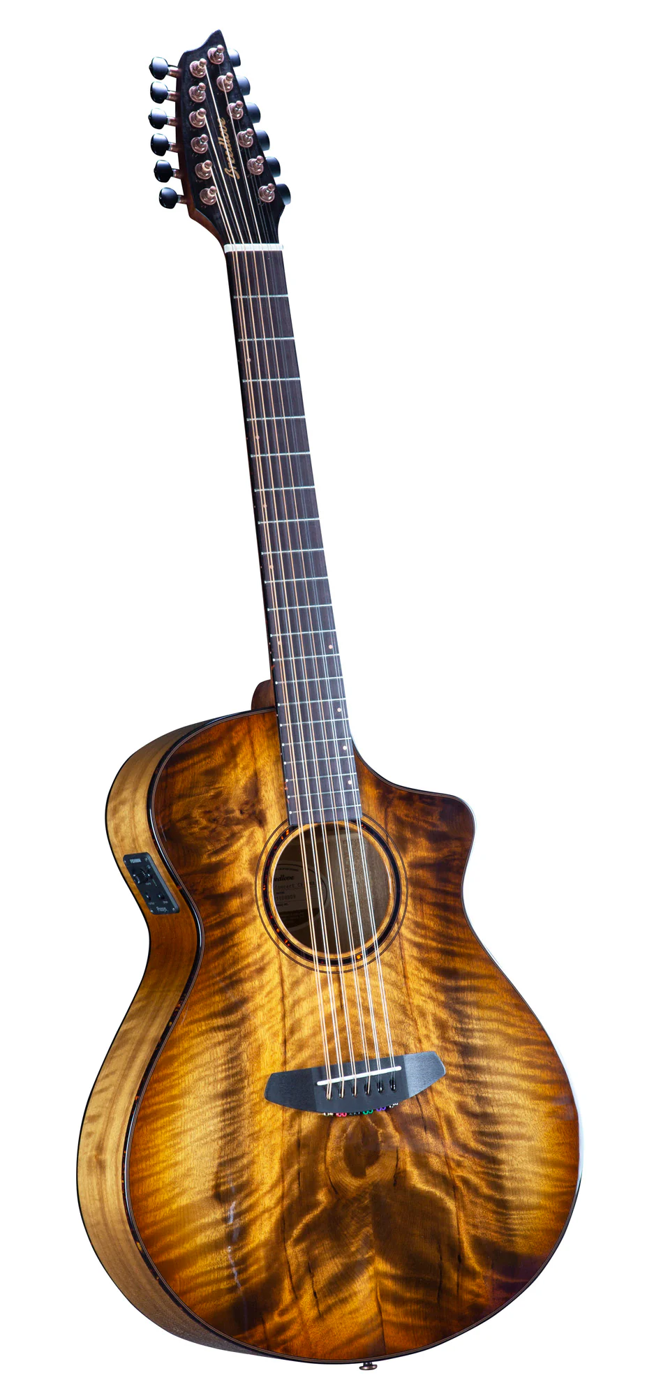 Breedlove Pursuit Exotic S Concert CE 12 String Amber - Image 3