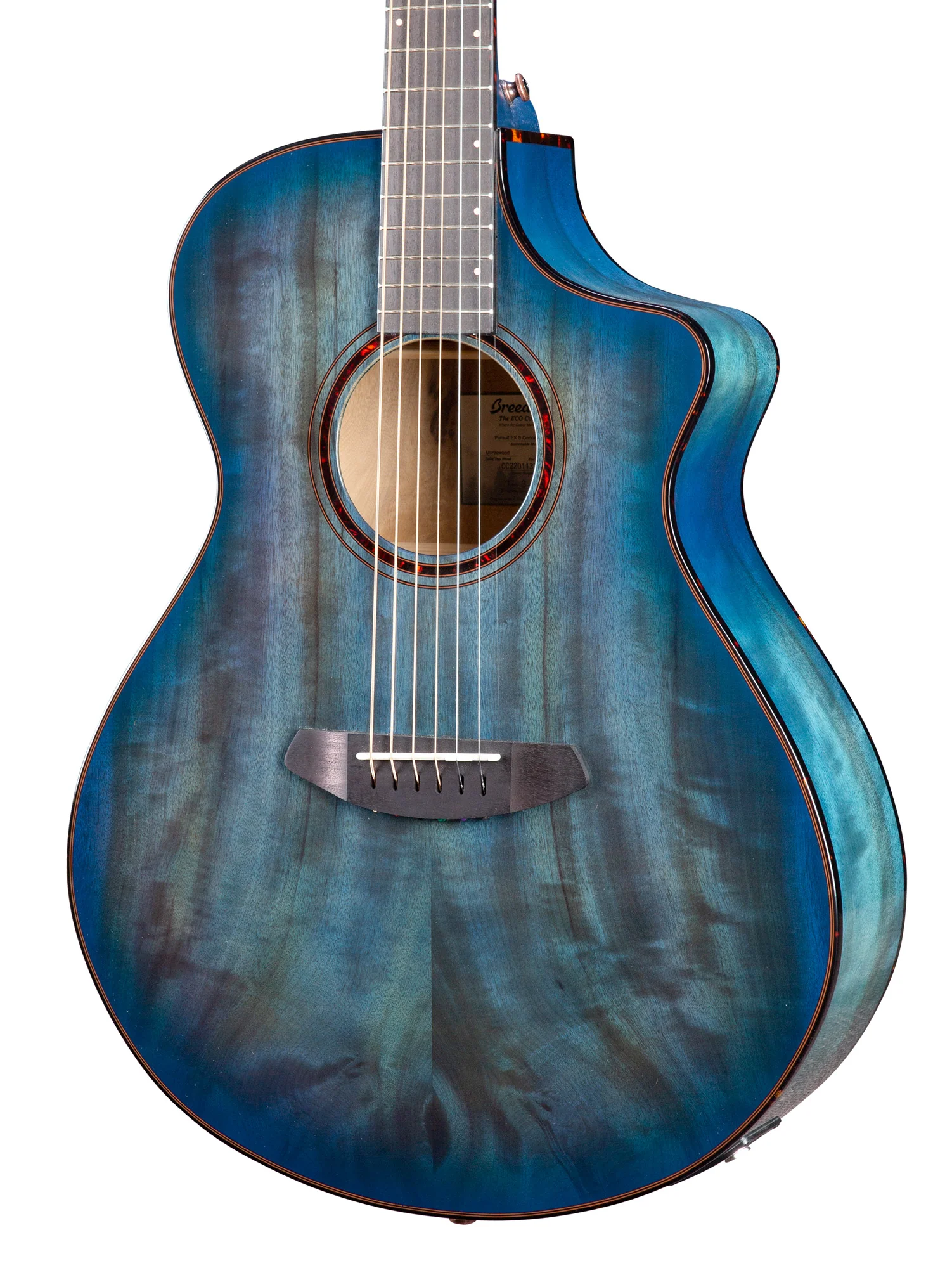 Breedlove Pursuit Ex S Concert, Blue - Image 6