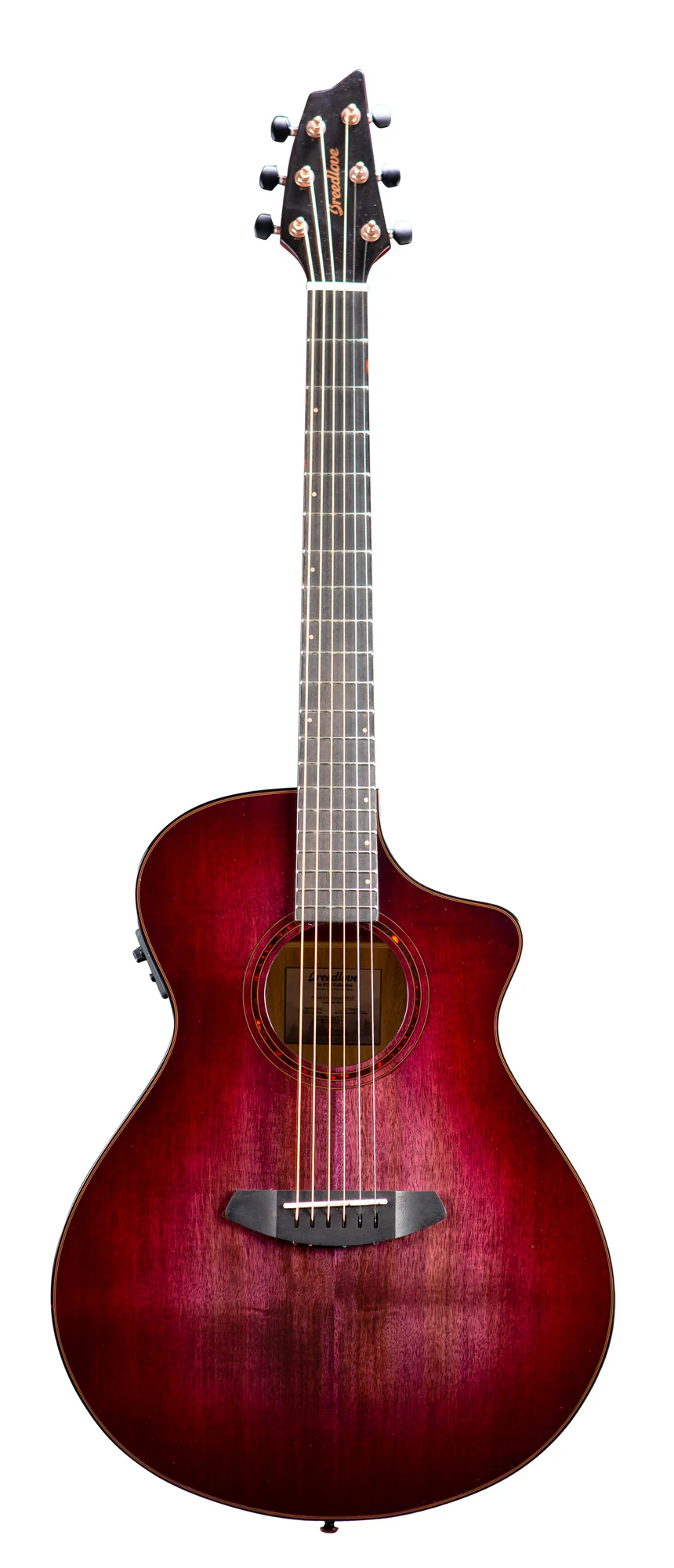 Breedlove Pursuit Exotic S Concert CE Pinot Burst