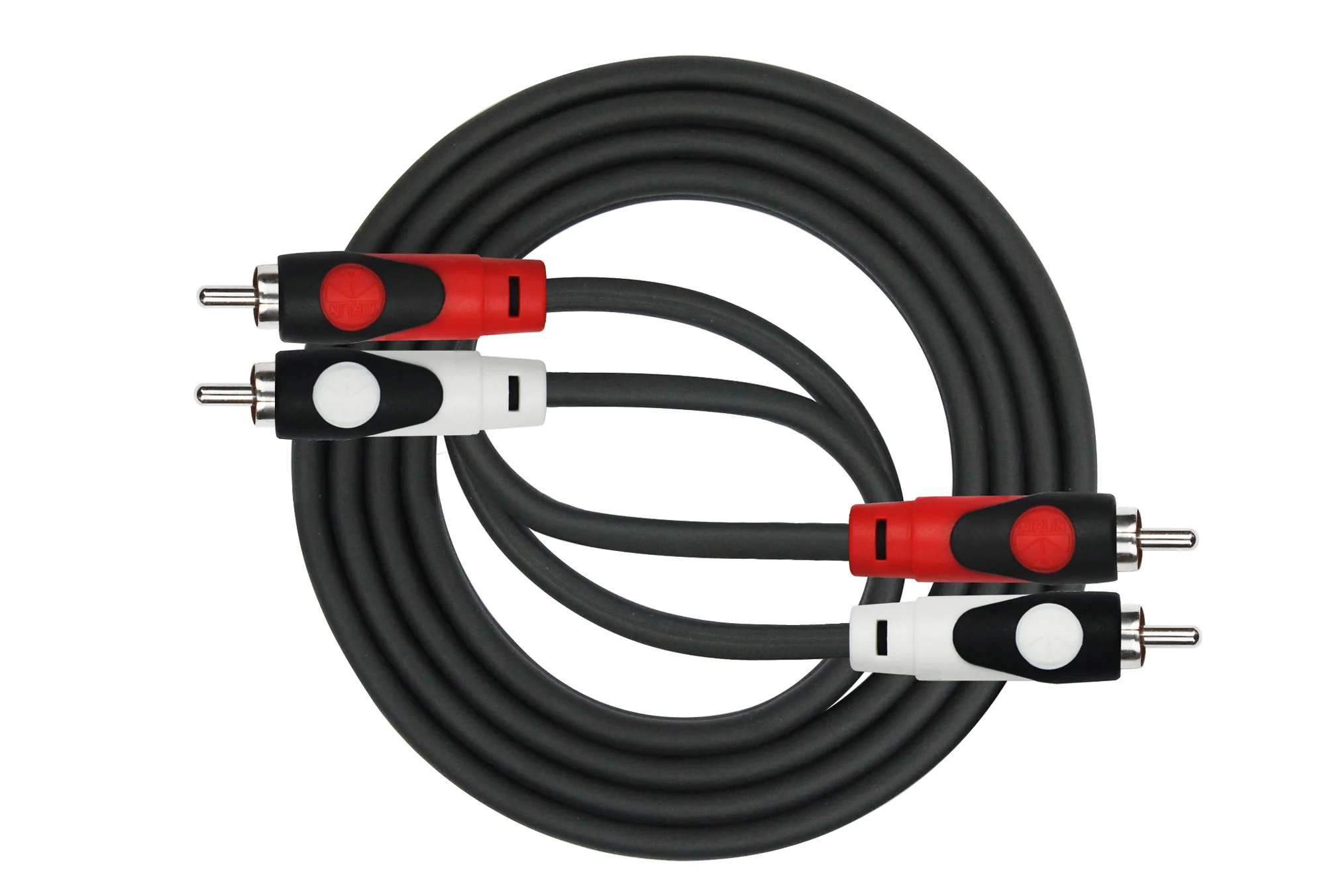 Kirlin Cable Patch 2Xrca-2Xrca 1M Black - Image 2