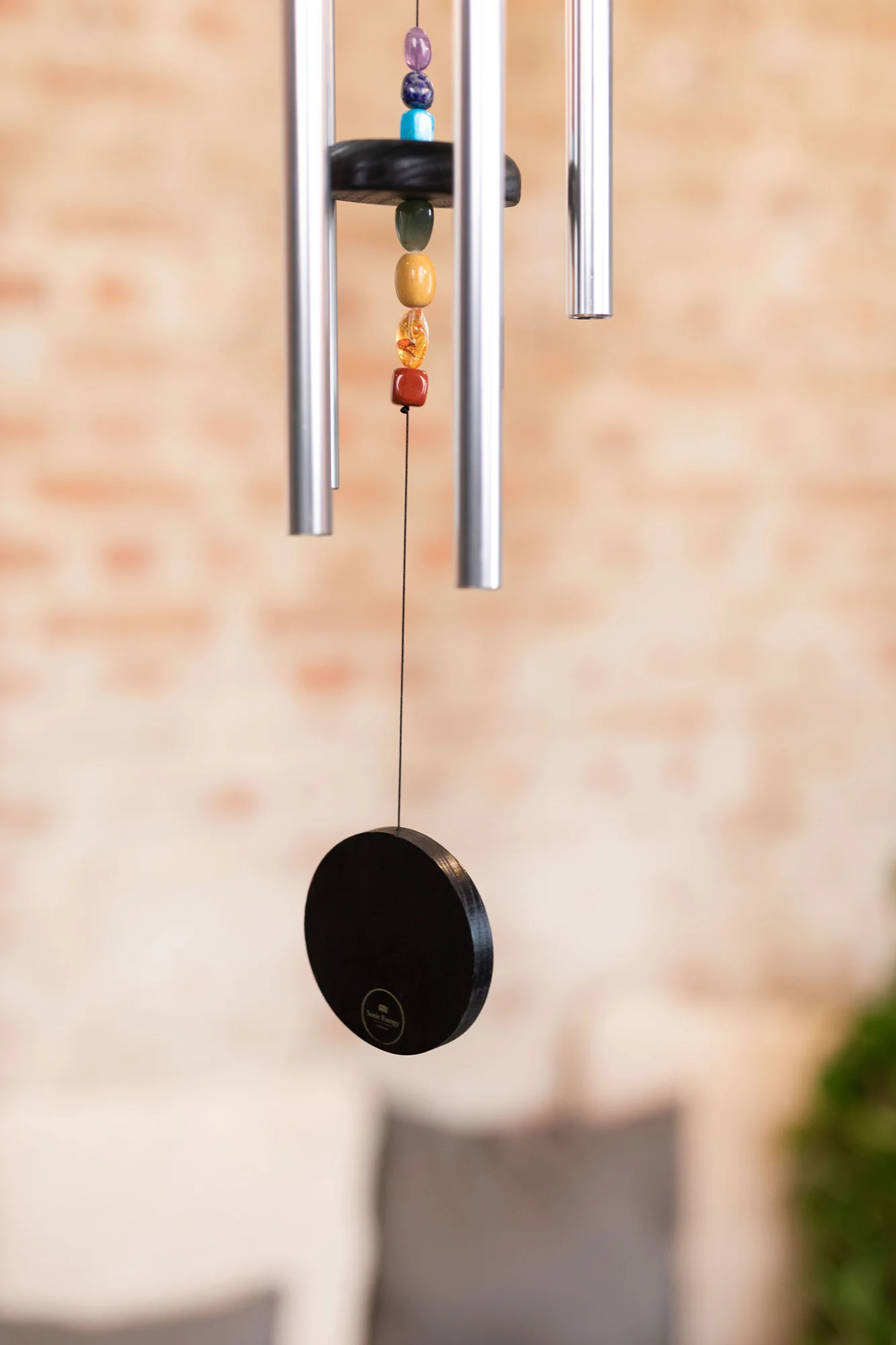 Sonic Energy Chimes Chakra 25", Silver - Image 4