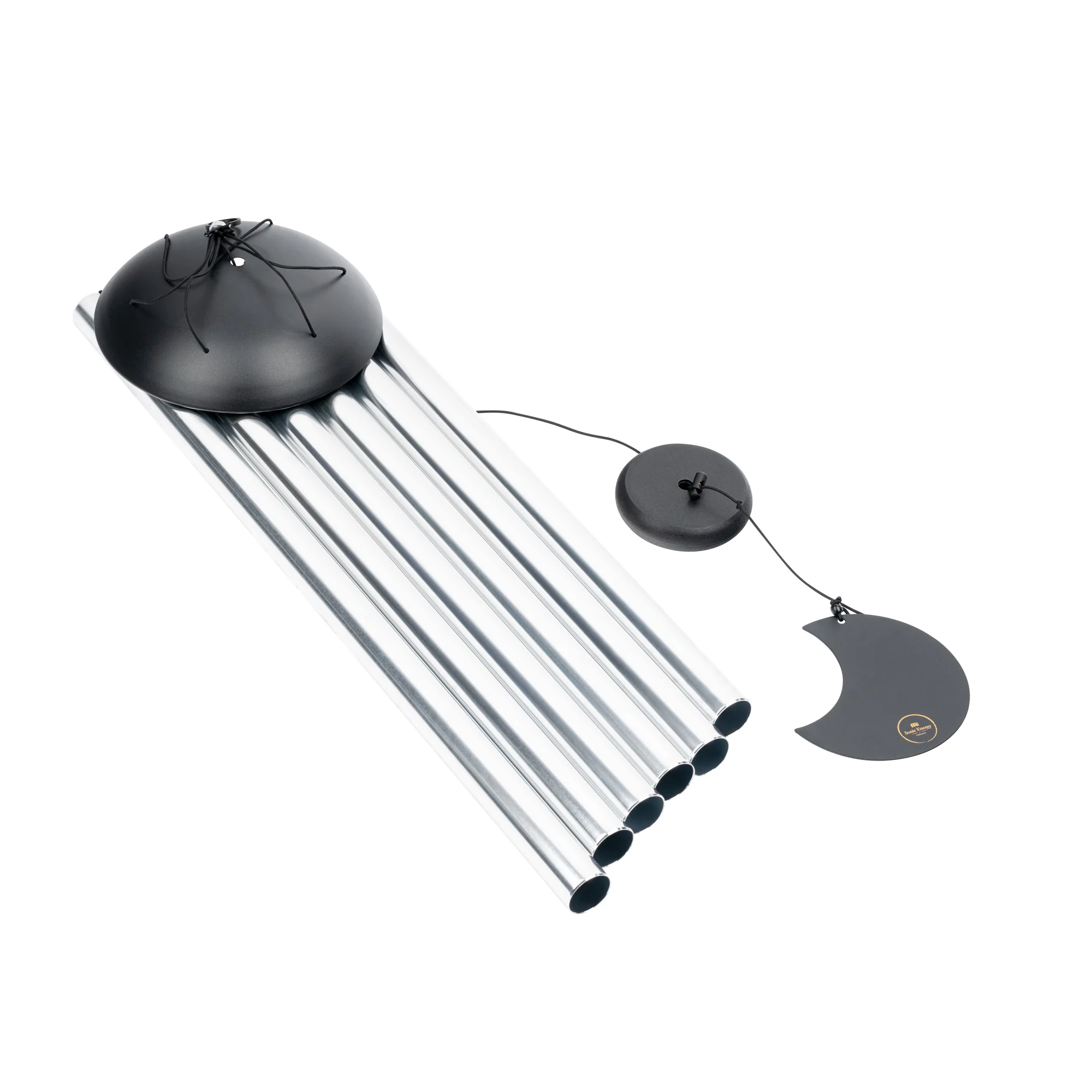 Sonic Energy Chimes Moon 44", Silver - Image 6