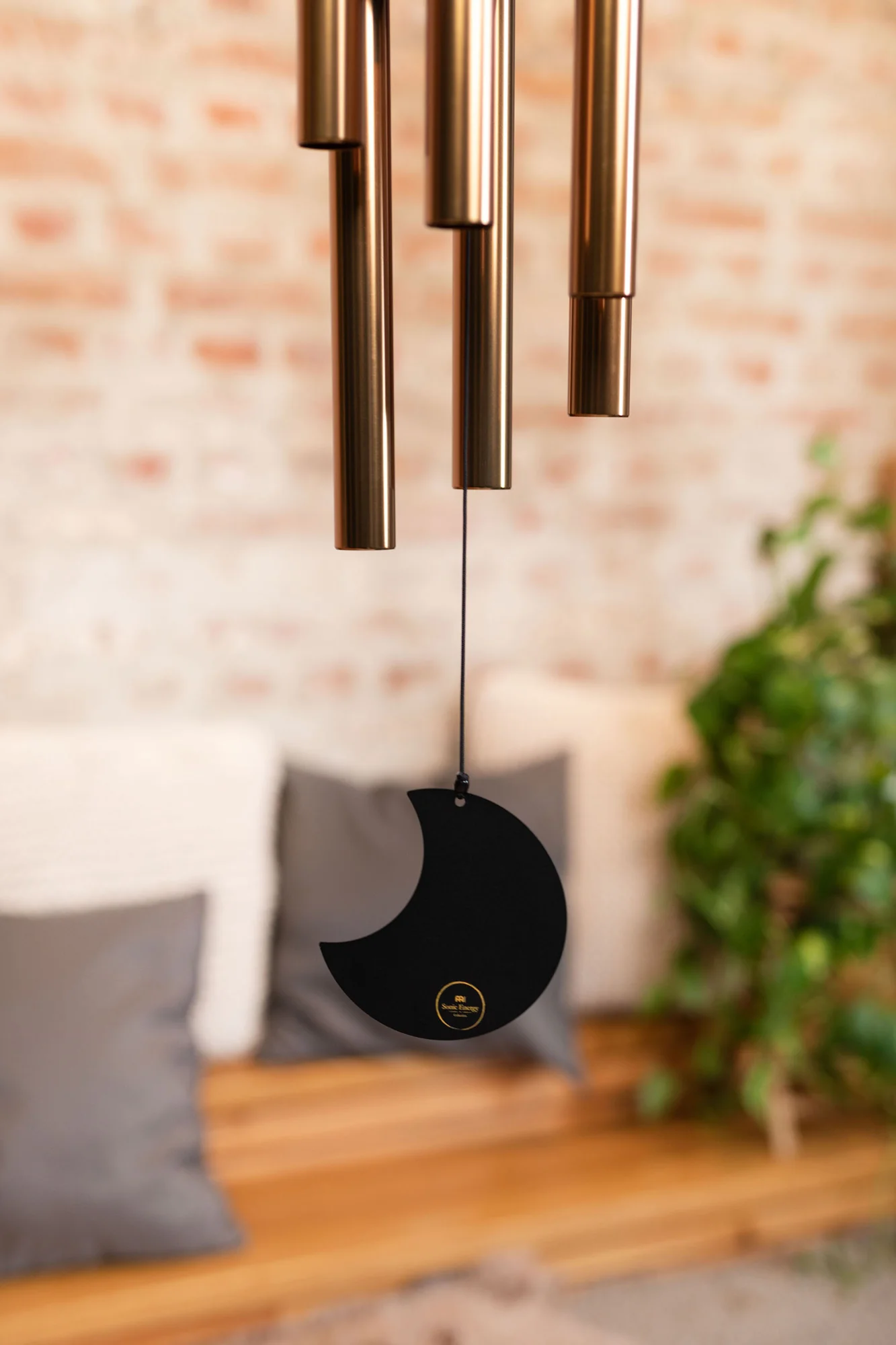 Sonic Energy Chimes Moon 44",Bronze - Image 5