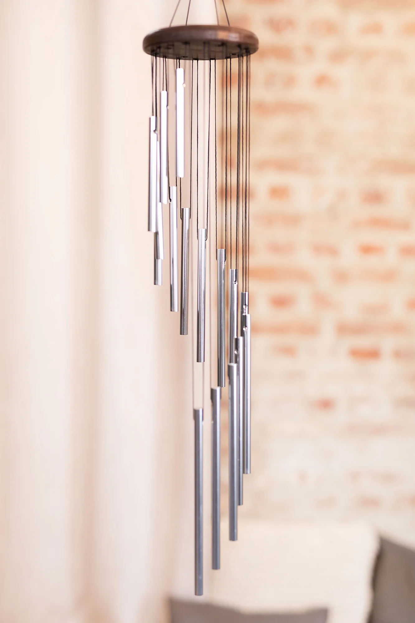 Sonic Energy Chimes Spiral 29", Silver - Image 2