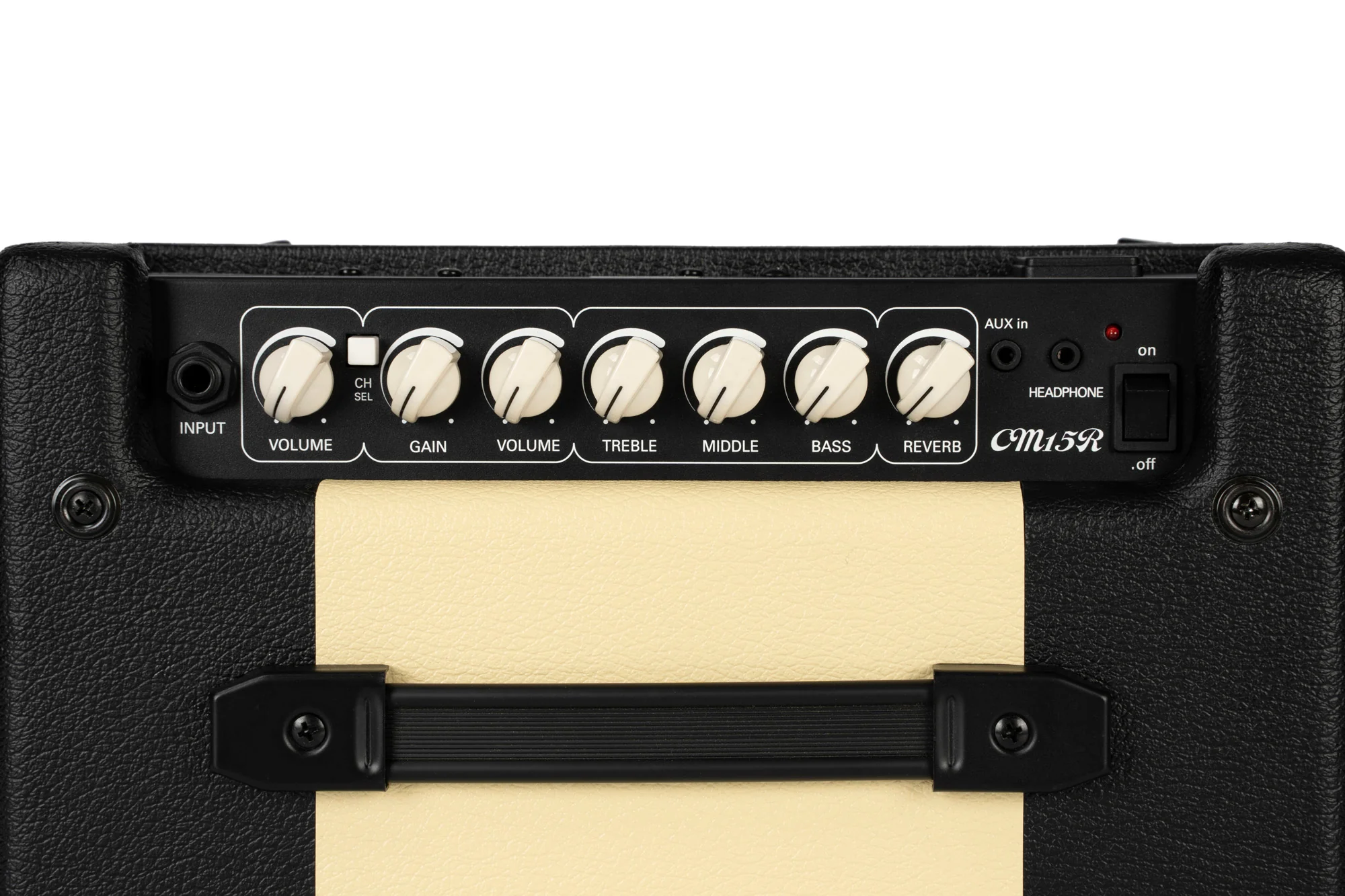 Cort CM15 Reverb Guitar Amp Black - Image 4