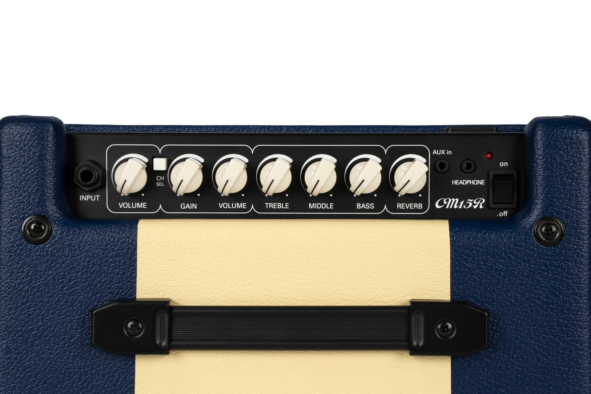 Cort CM15 Reverb Blue Guitar Amp - Image 4
