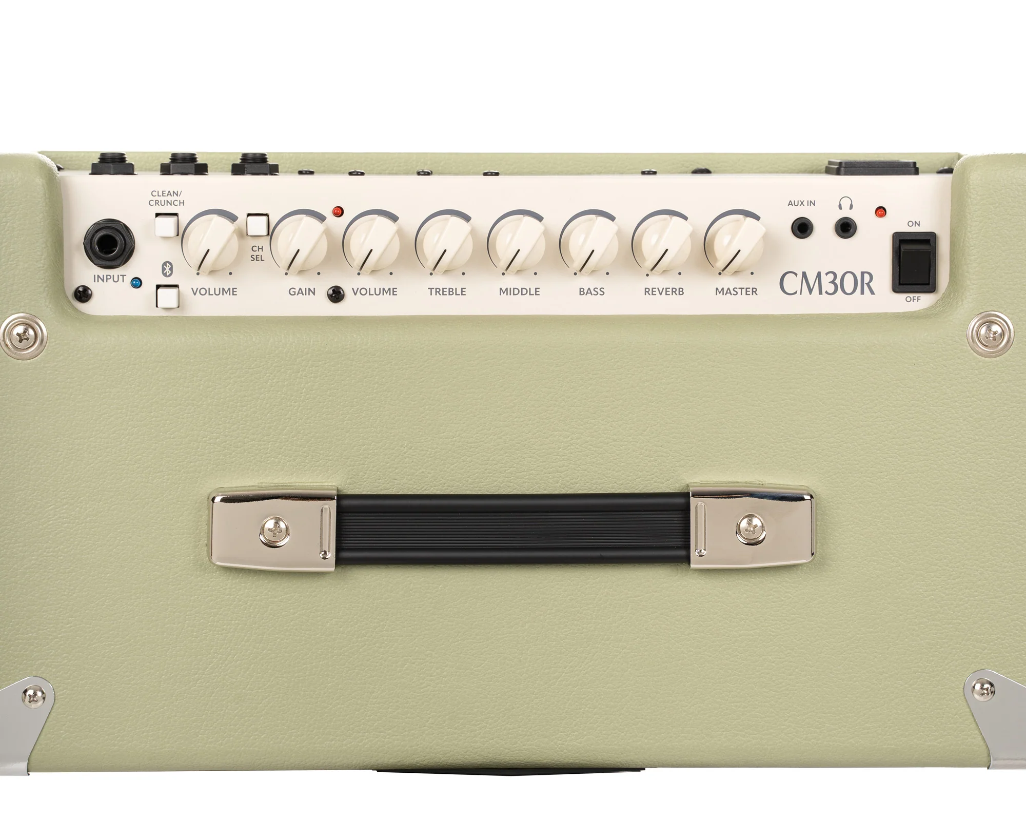 Cort CM30R Light Green Reverb Guitar Amplifier - Image 4