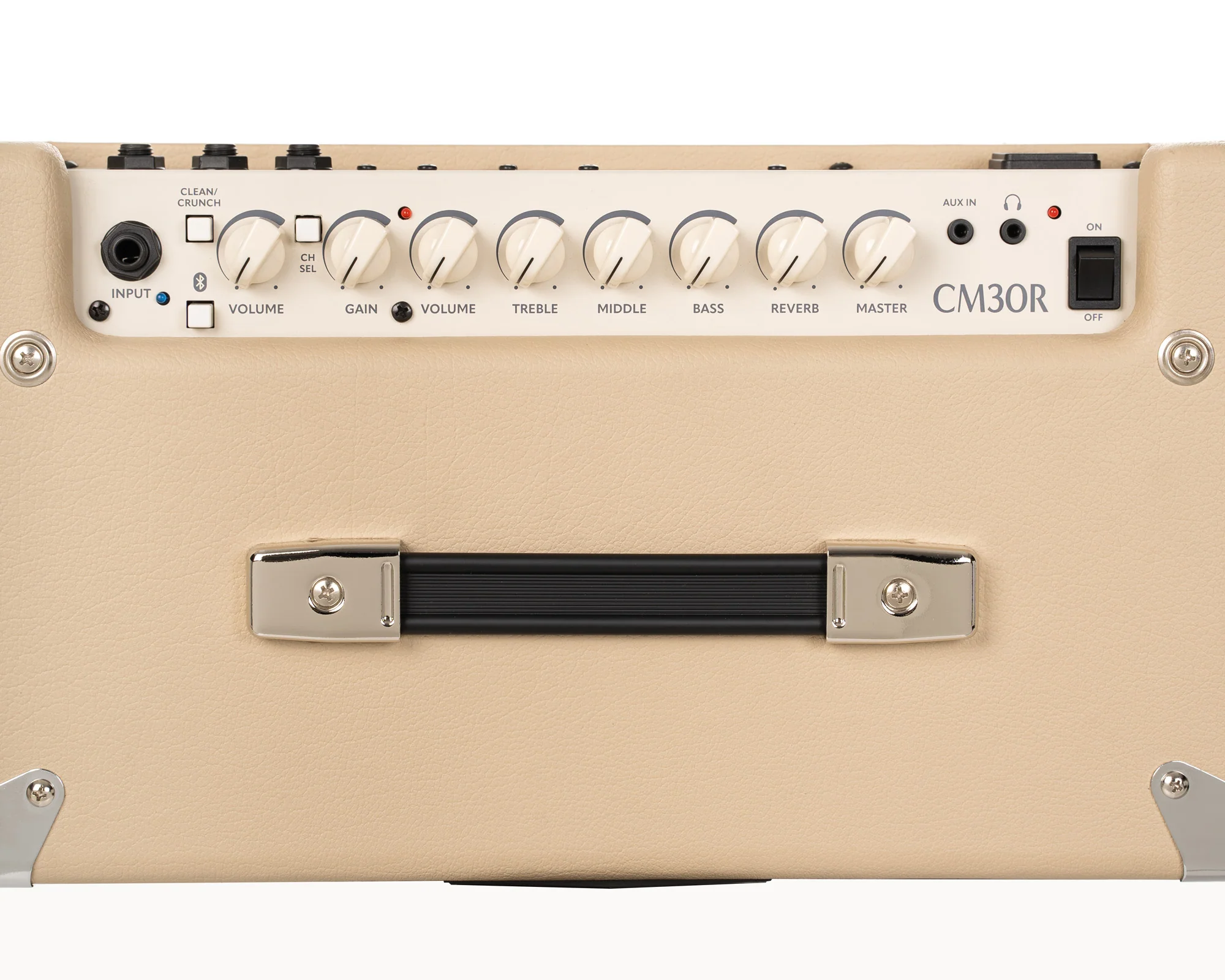Cort Reverb CM30R Guitar Amp White Sand - Image 4