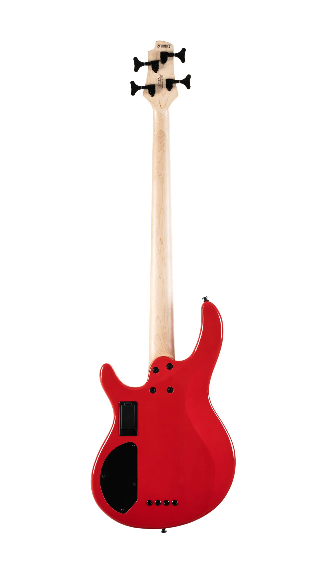 Cort C4 Deluxe Candy Red Bass Guitar - Image 2