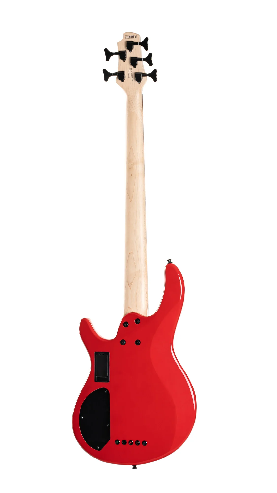 Cort C5 Deluxe Candy Red Bass Guitar - Image 4