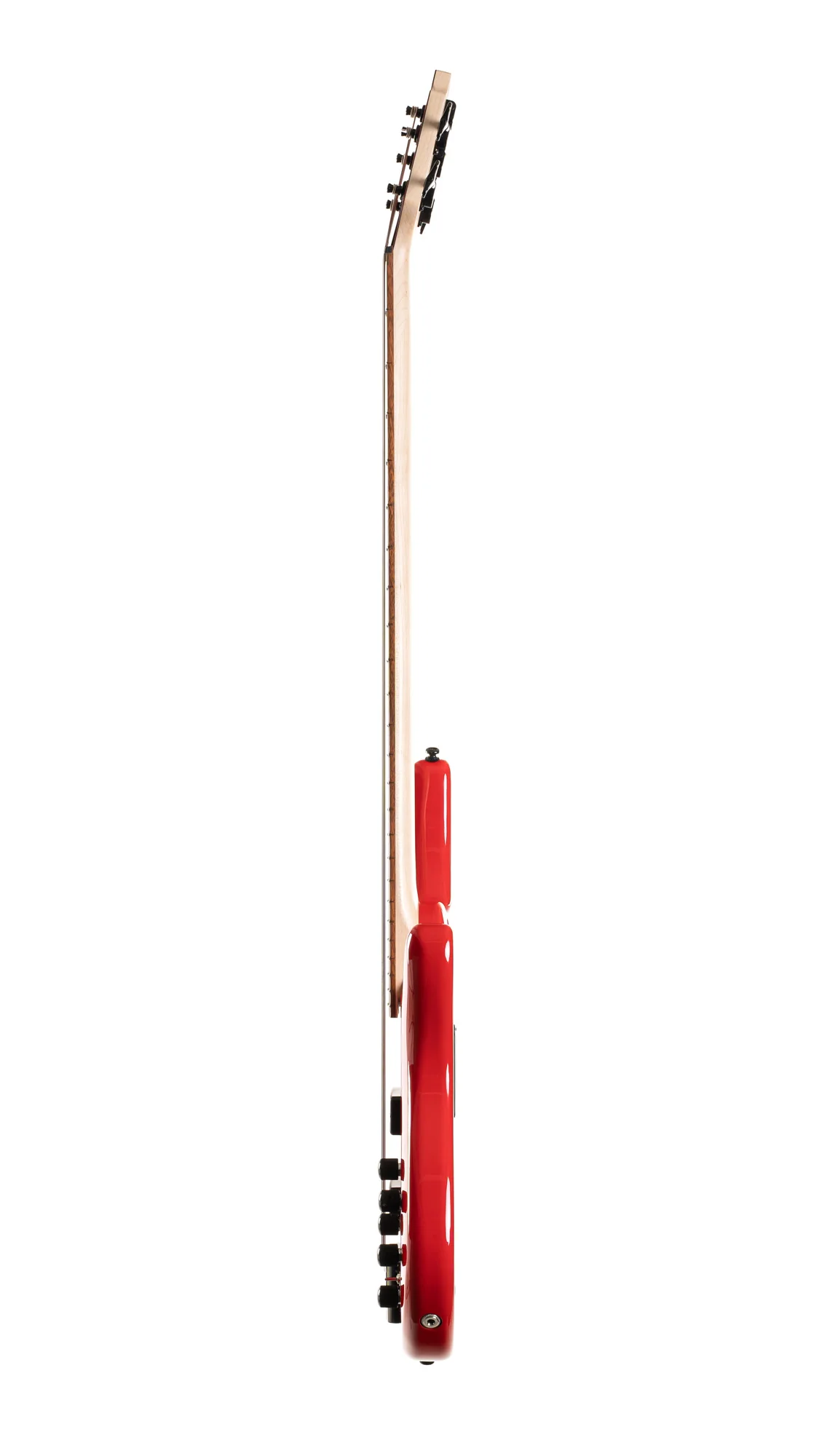 Cort C5 Deluxe Candy Red Bass Guitar - Image 5