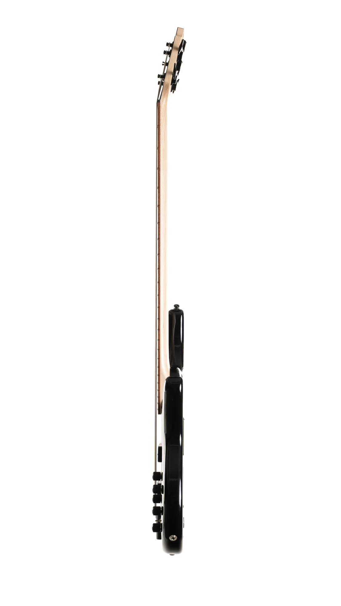 Cort C5 Deluxe Bass Guitar, Black - Image 5