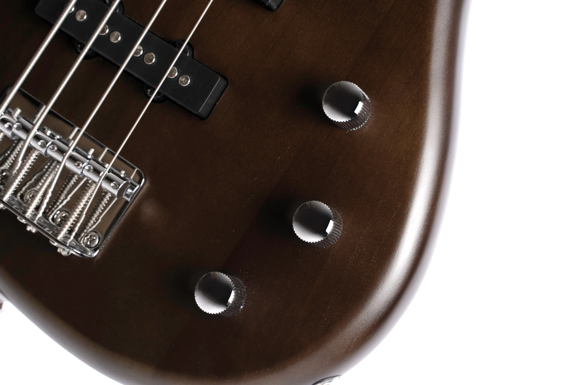 Cort Action 4PJ walnut bass guitar - Image 9
