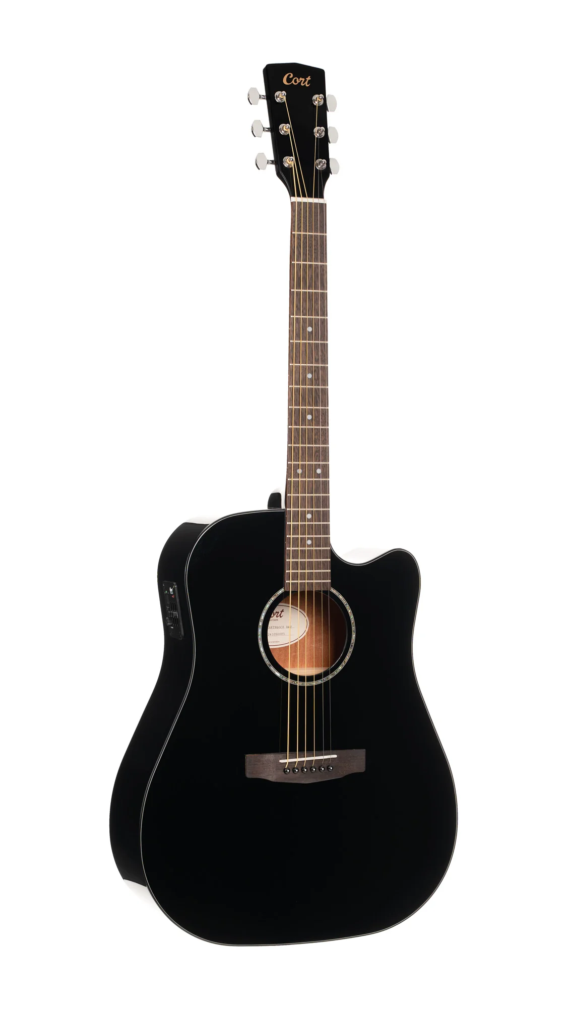 Cort Earth E60CEBK Noir Brillant