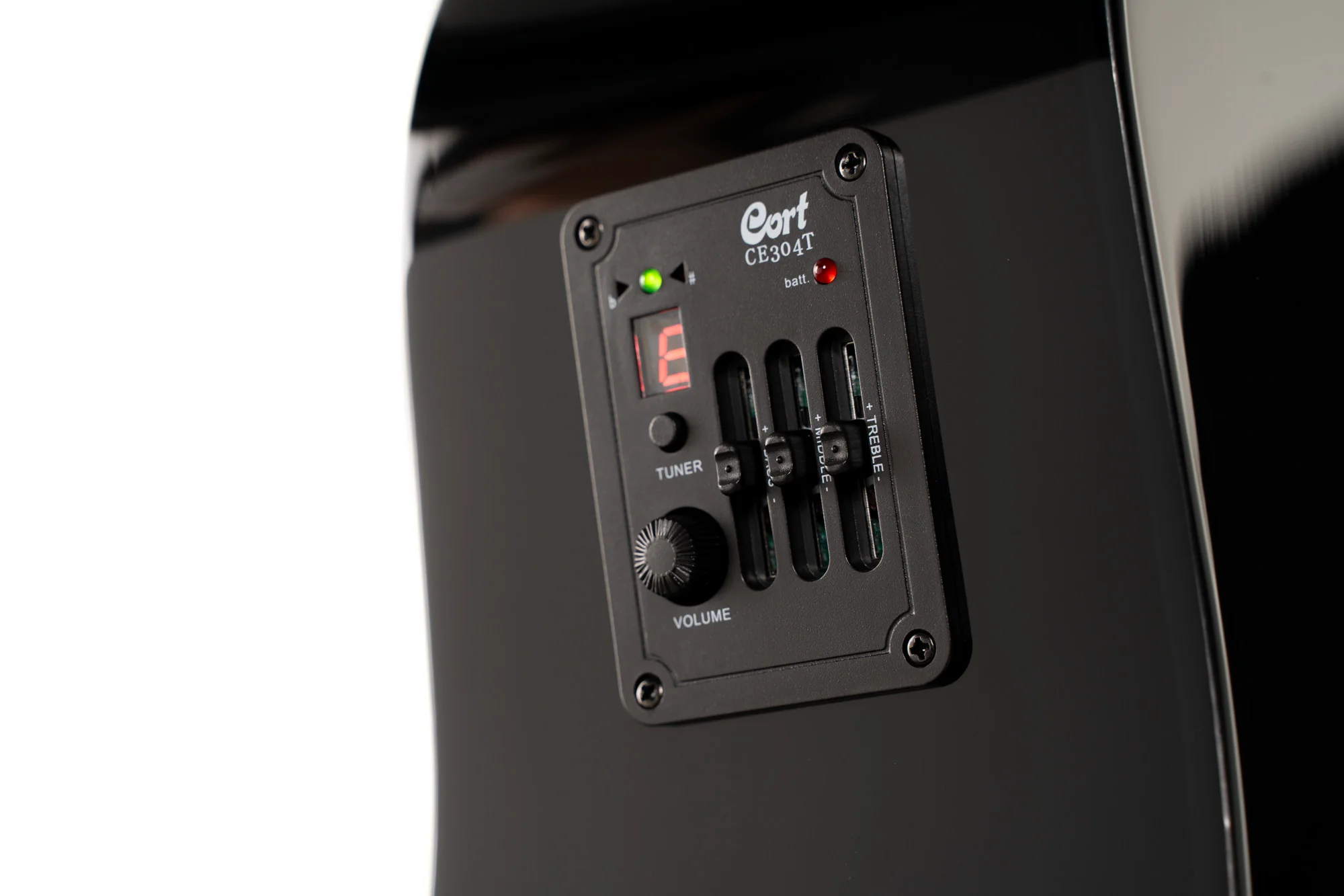 Cort Earth E60CEBK Noir Brillant - Image 8