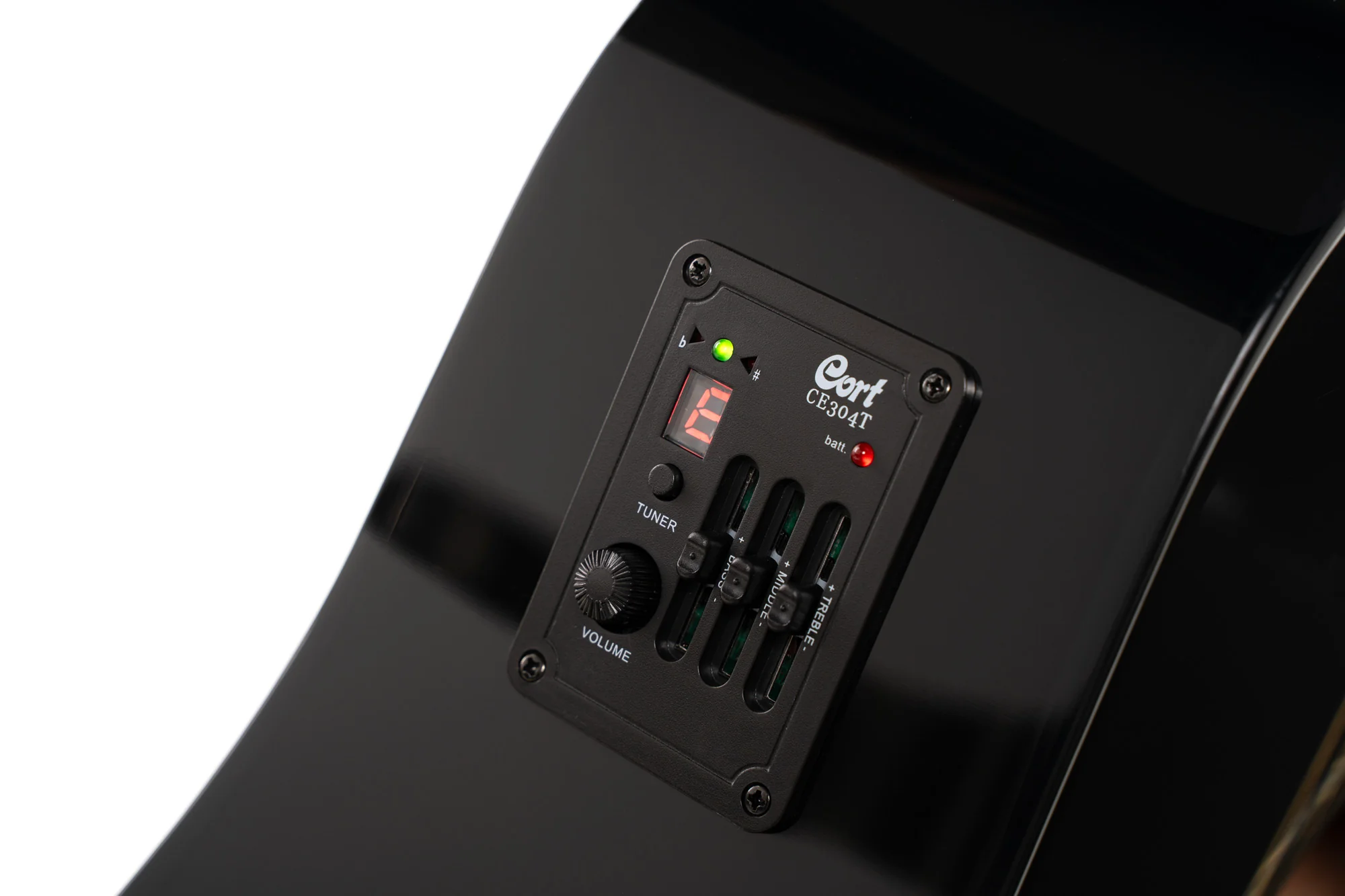 Cort Earth E60CEBK Noir Brillant - Image 9