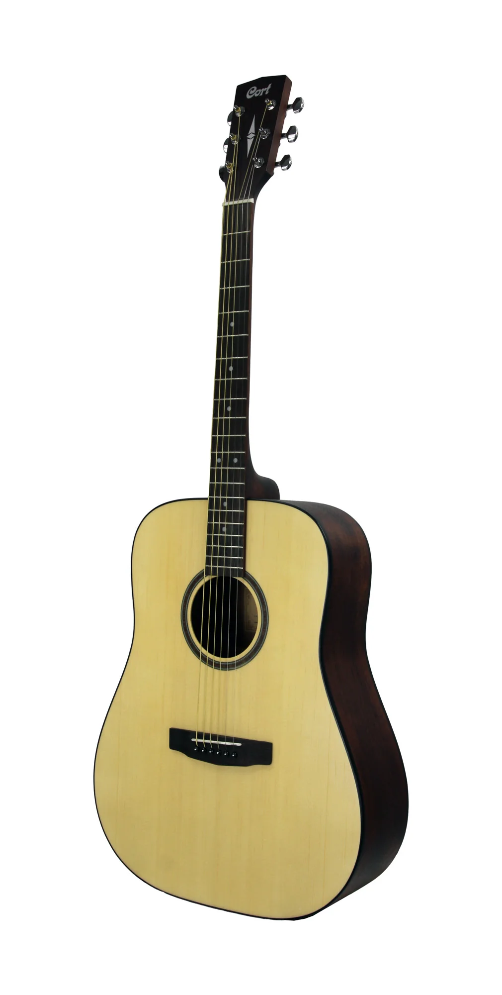 Cort AD850OP Natural Open Pore Guitar - Image 3