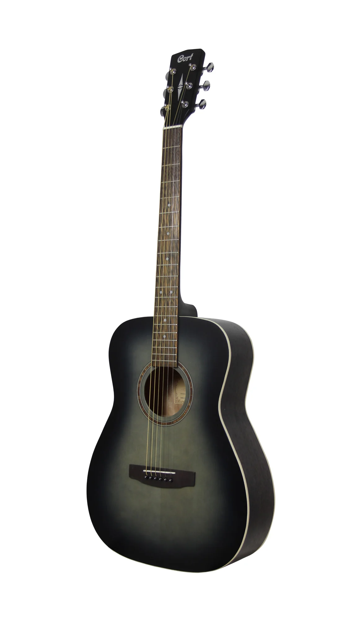 Cort AF550OPBK Open Pore Black Guitar - Image 3
