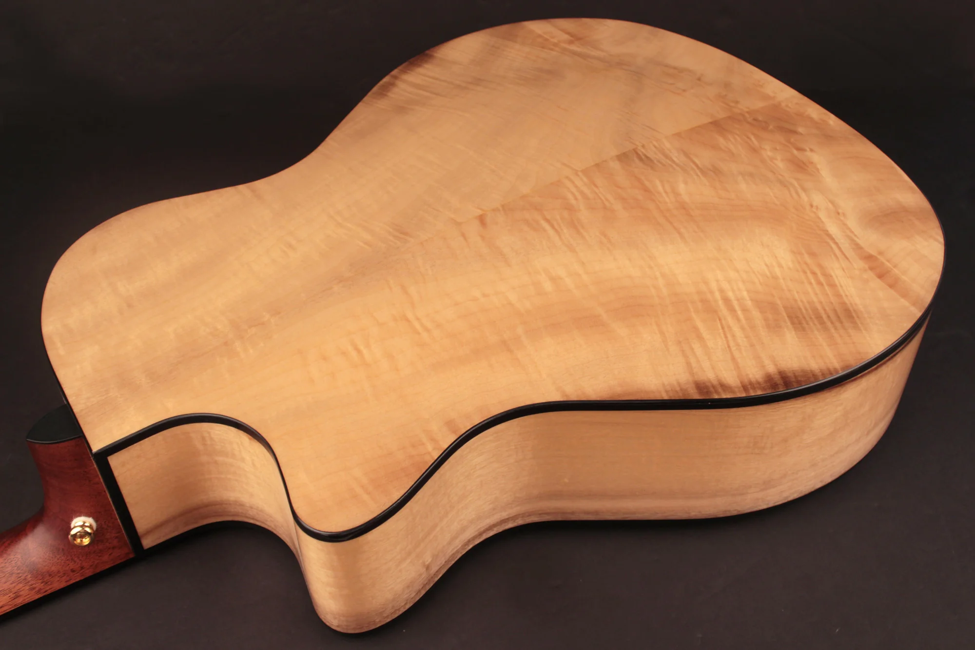 Cort GA-MYBEVELNAT folk guitar, myrtlewood, natural - Image 7