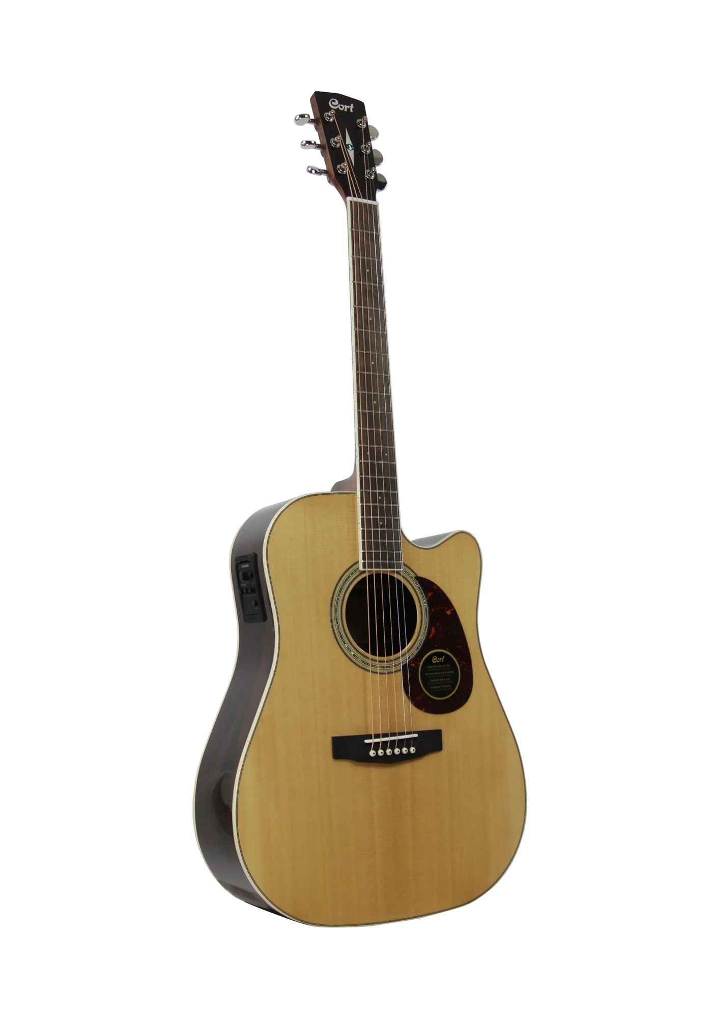 Cort MR710FZRNAT Ziricote Glossy Finish Guitar - Image 3