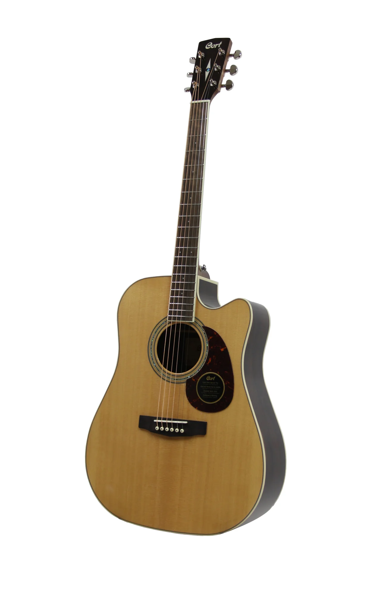 Cort MR710FZRNAT Ziricote Glossy Finish Guitar - Image 4