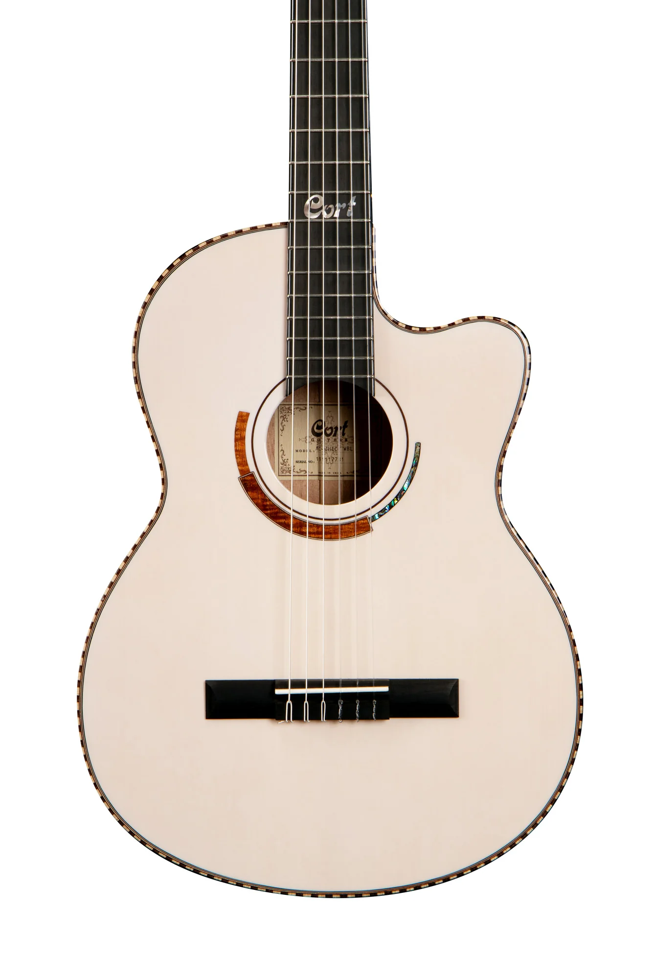 Cort Solencanto White Blonde Guitar - Image 3