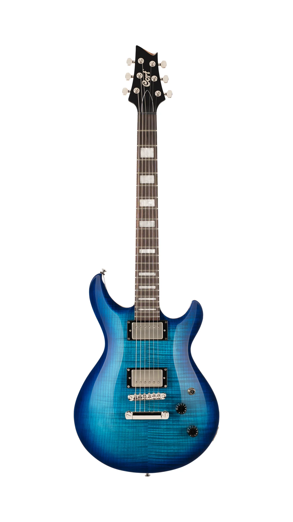 Cort M600 Trans Blue Burst