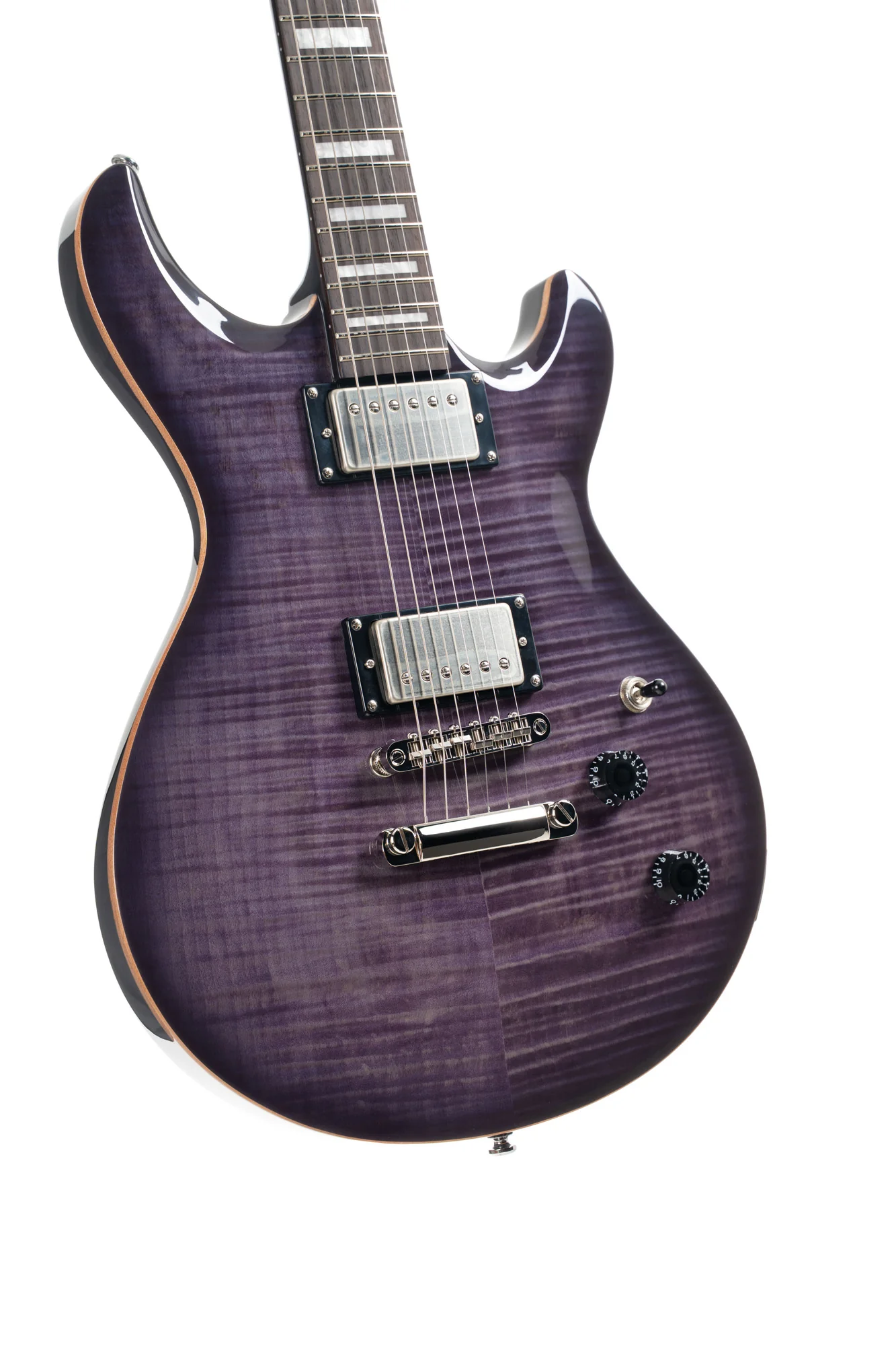 Cort M600 Trans Purple Burst - Image 3
