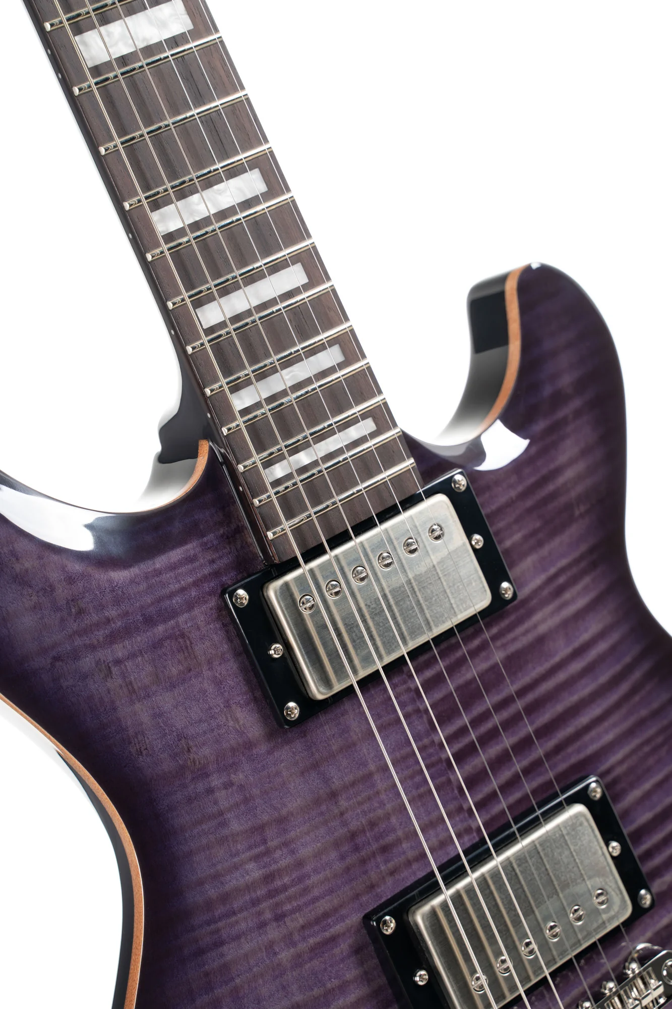Cort M600 Trans Purple Burst - Image 6