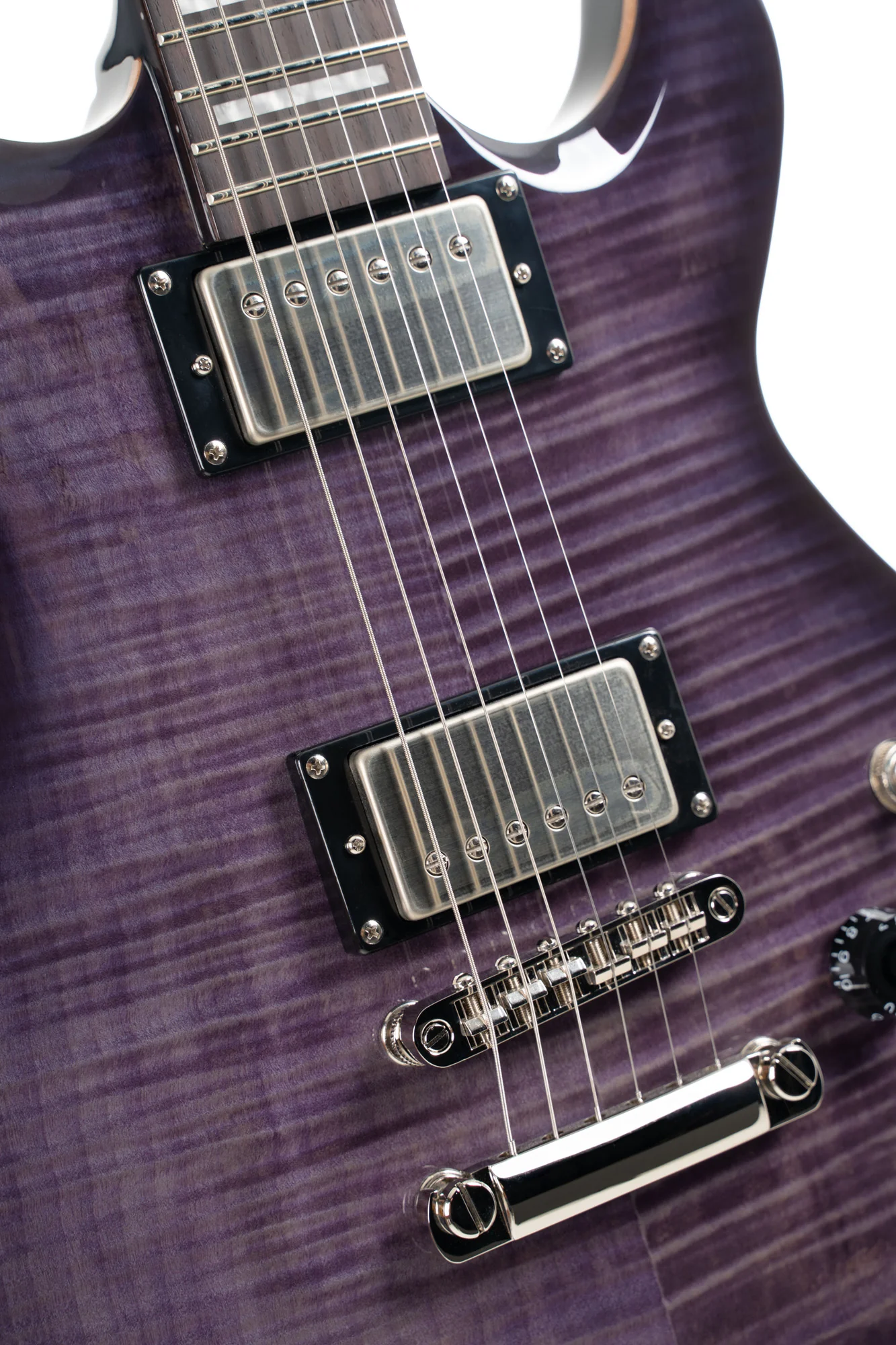 Cort M600 Trans Purple Burst - Image 8