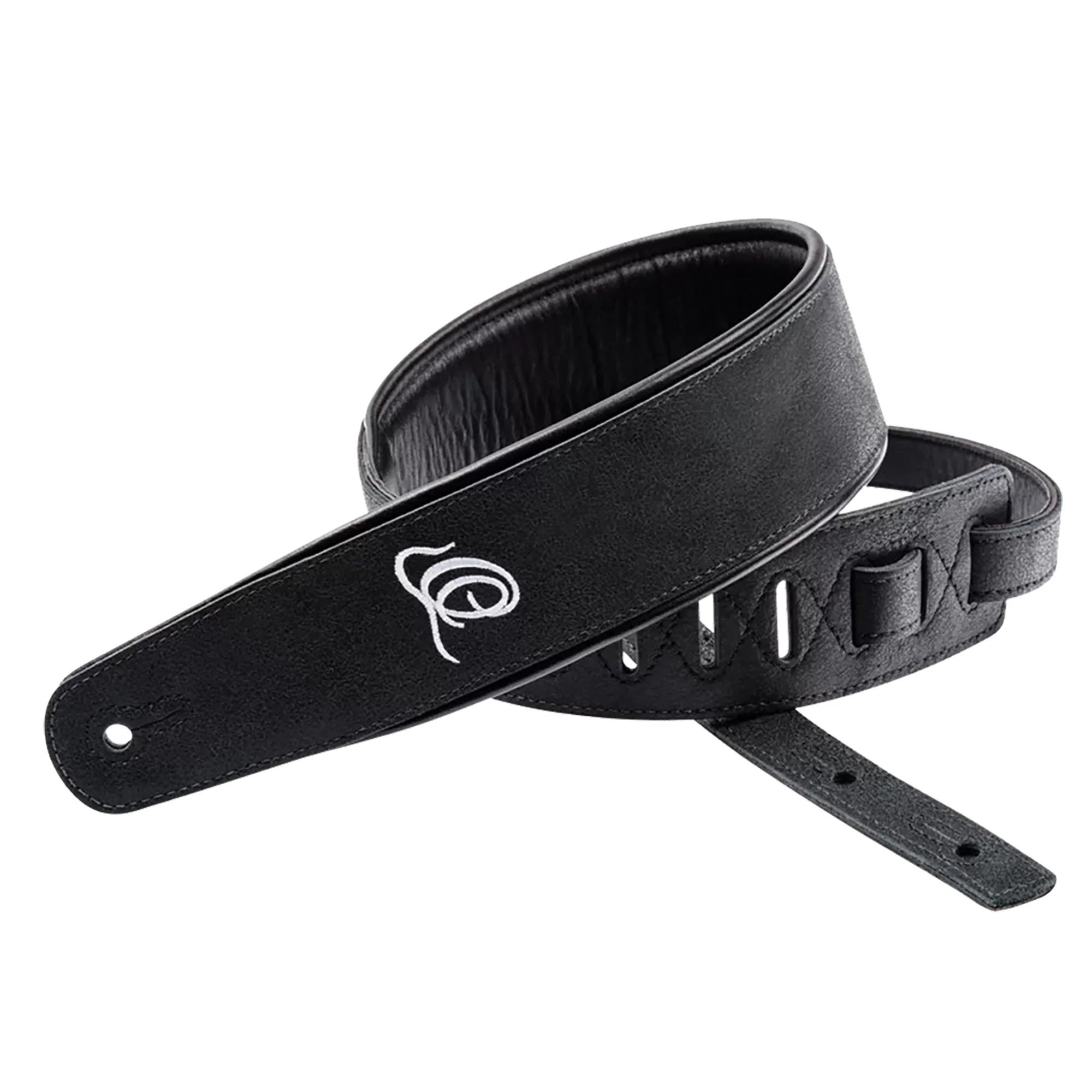 Ortega Leather Strap Black